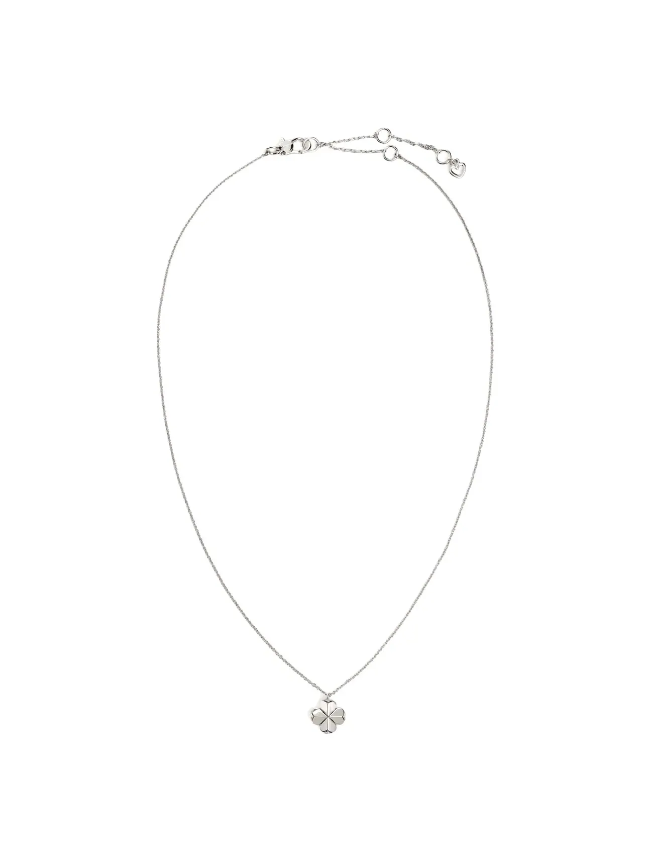 Мини-подвеска Spade Flower Mini Pendant Kate Spade New York — изображение 3 из 4, оттенок серебряный