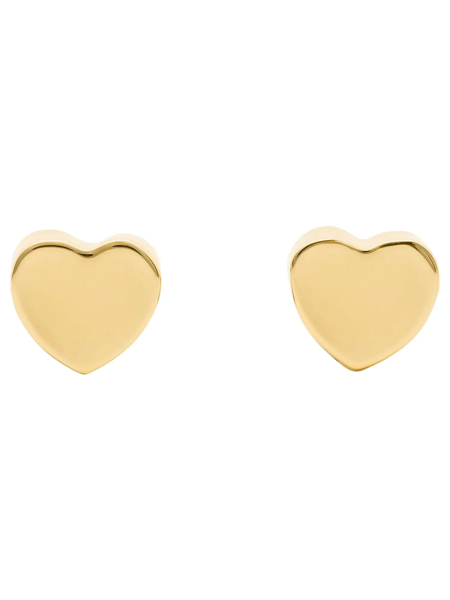 Серьги Kate Spade в виде миниатюрных металлических сердечек-гвоздиков Kate Spade New York — изображение 1 из 3