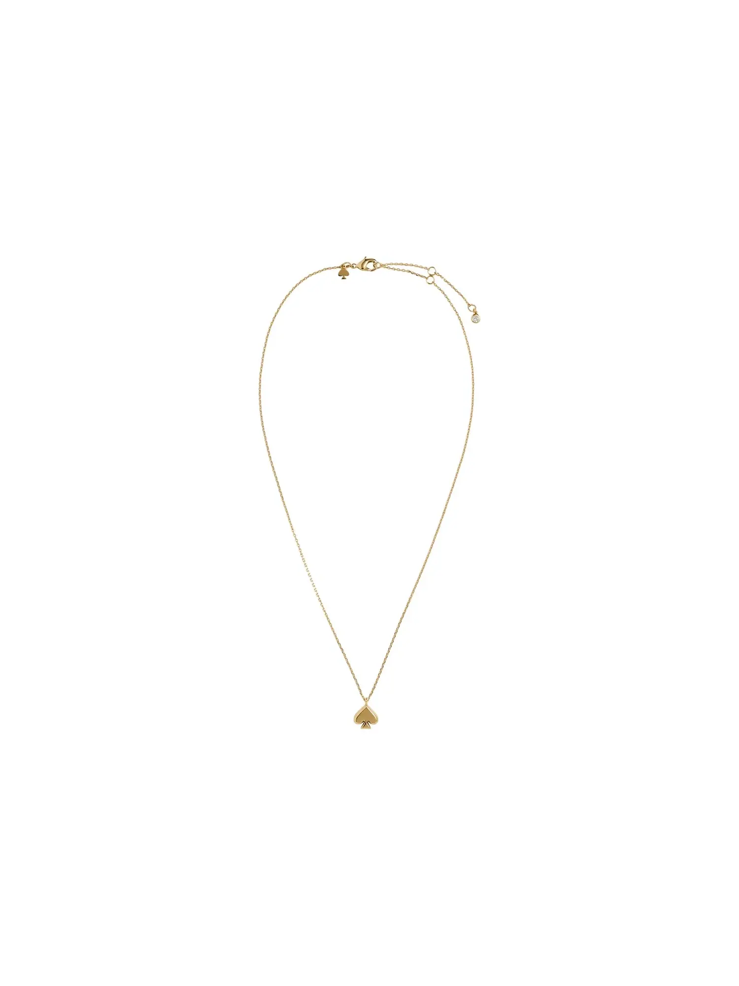 Мини-подвеска Everyday Spade Metal Mini Pendant Kate Spade New York — изображение 3 из 4, оттенок золото