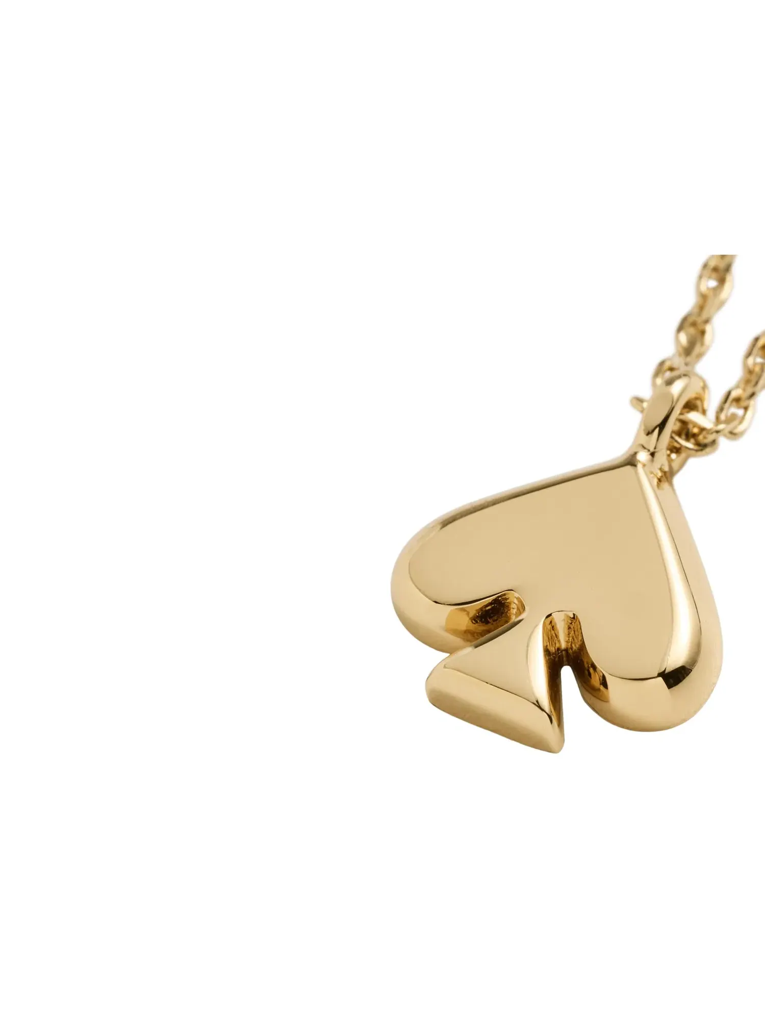 Мини-подвеска Everyday Spade Metal Mini Pendant Kate Spade New York — изображение 4 из 4, оттенок золото