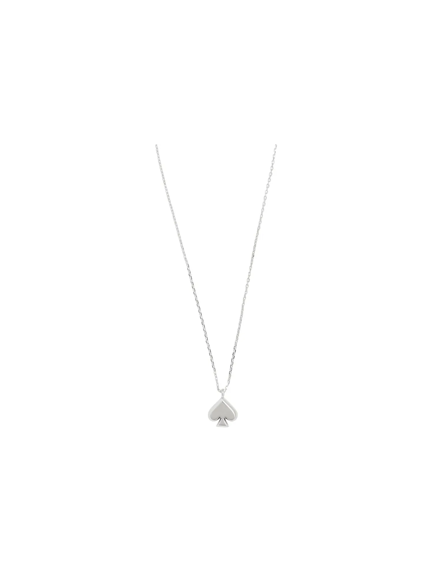 Мини-подвеска Everyday Spade Metal Mini Pendant Kate Spade New York — изображение 1 из 4, оттенок серебряный