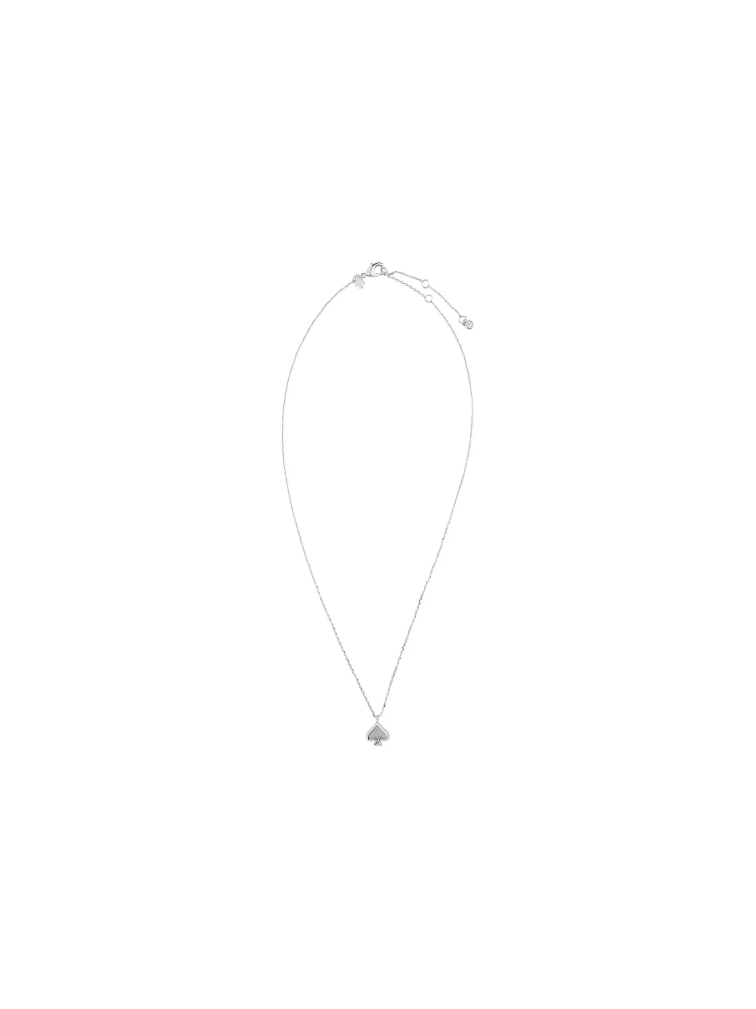 Мини-подвеска Everyday Spade Metal Mini Pendant Kate Spade New York — изображение 3 из 4, оттенок серебряный