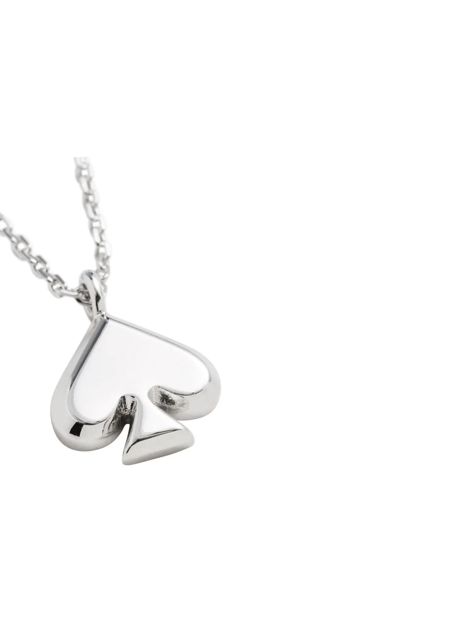 Мини-подвеска Everyday Spade Metal Mini Pendant Kate Spade New York — изображение 4 из 4, оттенок серебряный