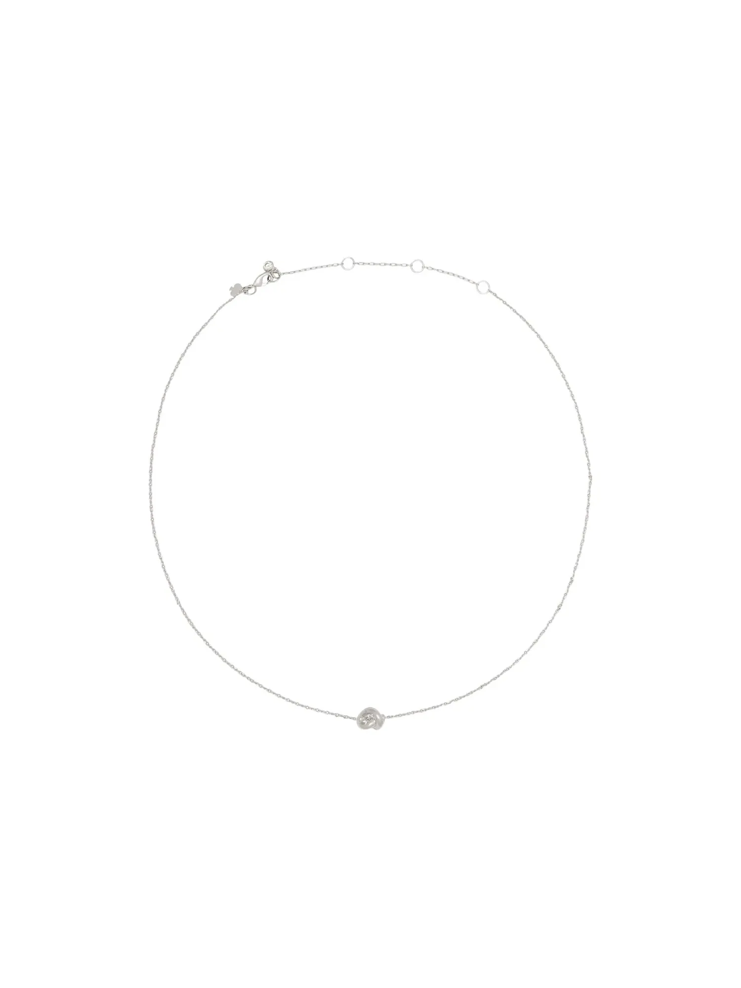 Мини-подвеска Sailor's Knot Mini Pendant Kate Spade New York — изображение 2 из 2, оттенок серебряный