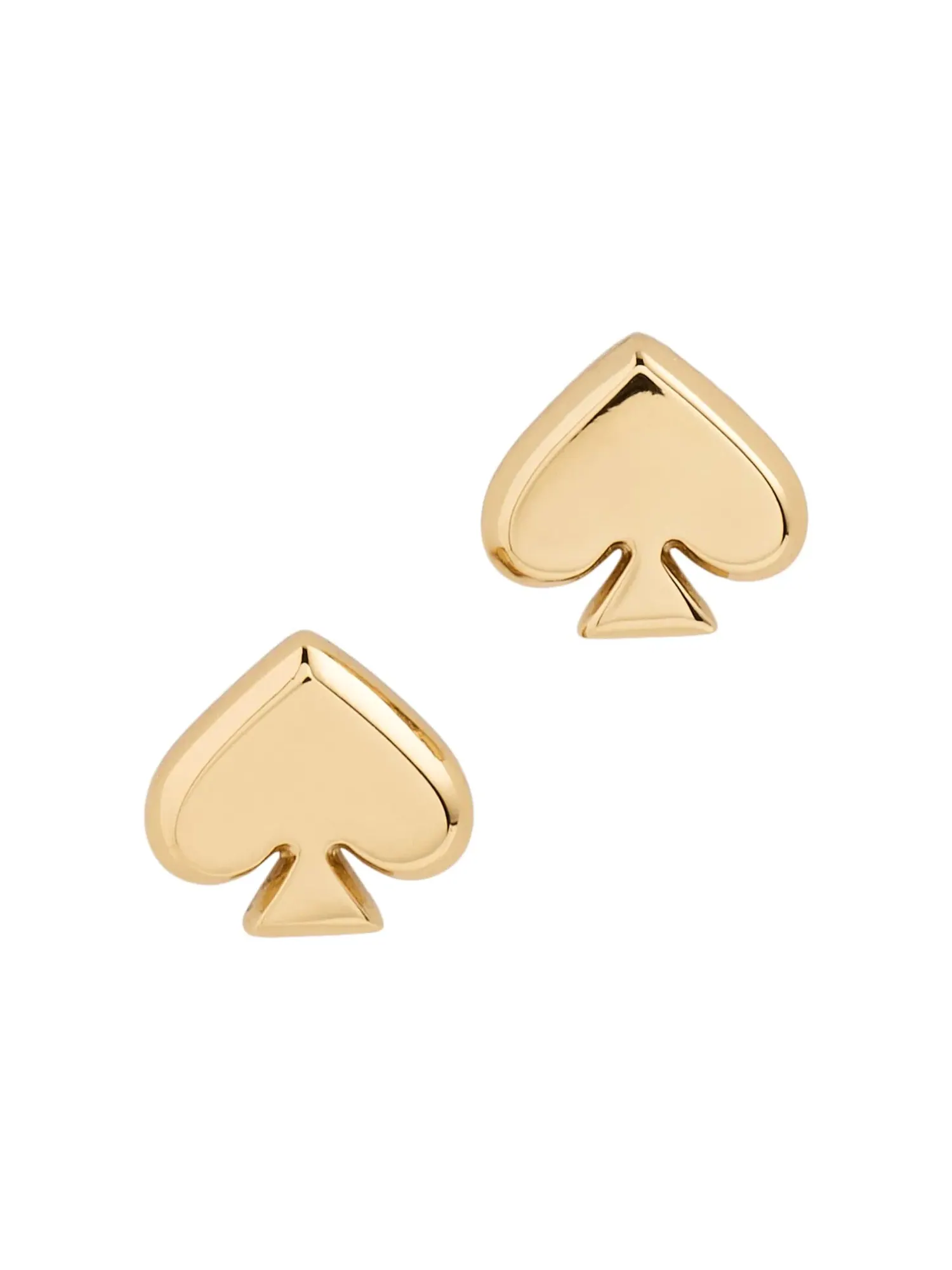 Серьги-пусеты Everyday Spade Metal Studs Kate Spade New York — изображение 1 из 3, оттенок золото