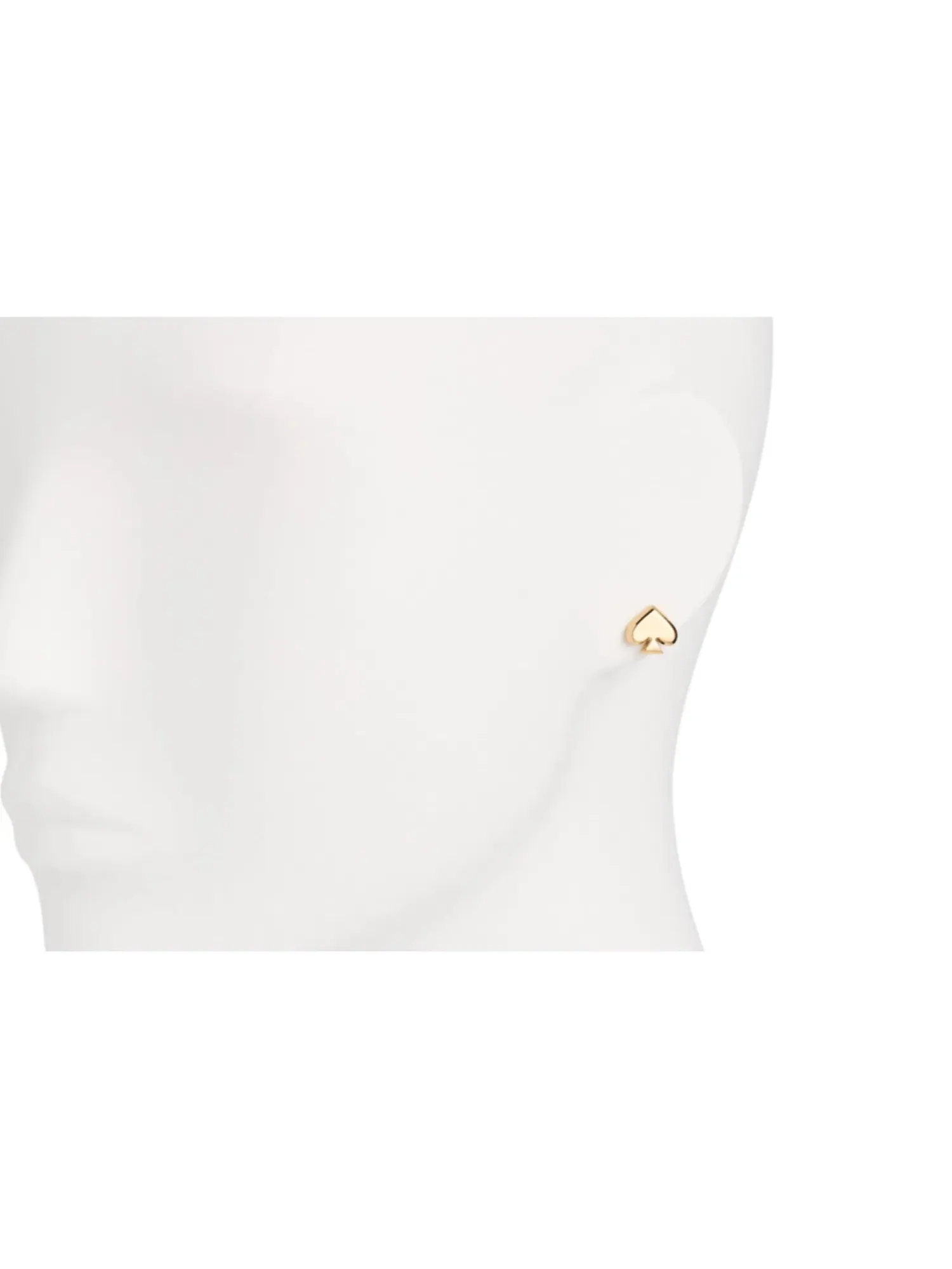 Серьги-пусеты Everyday Spade Metal Studs Kate Spade New York — изображение 2 из 3, оттенок золото