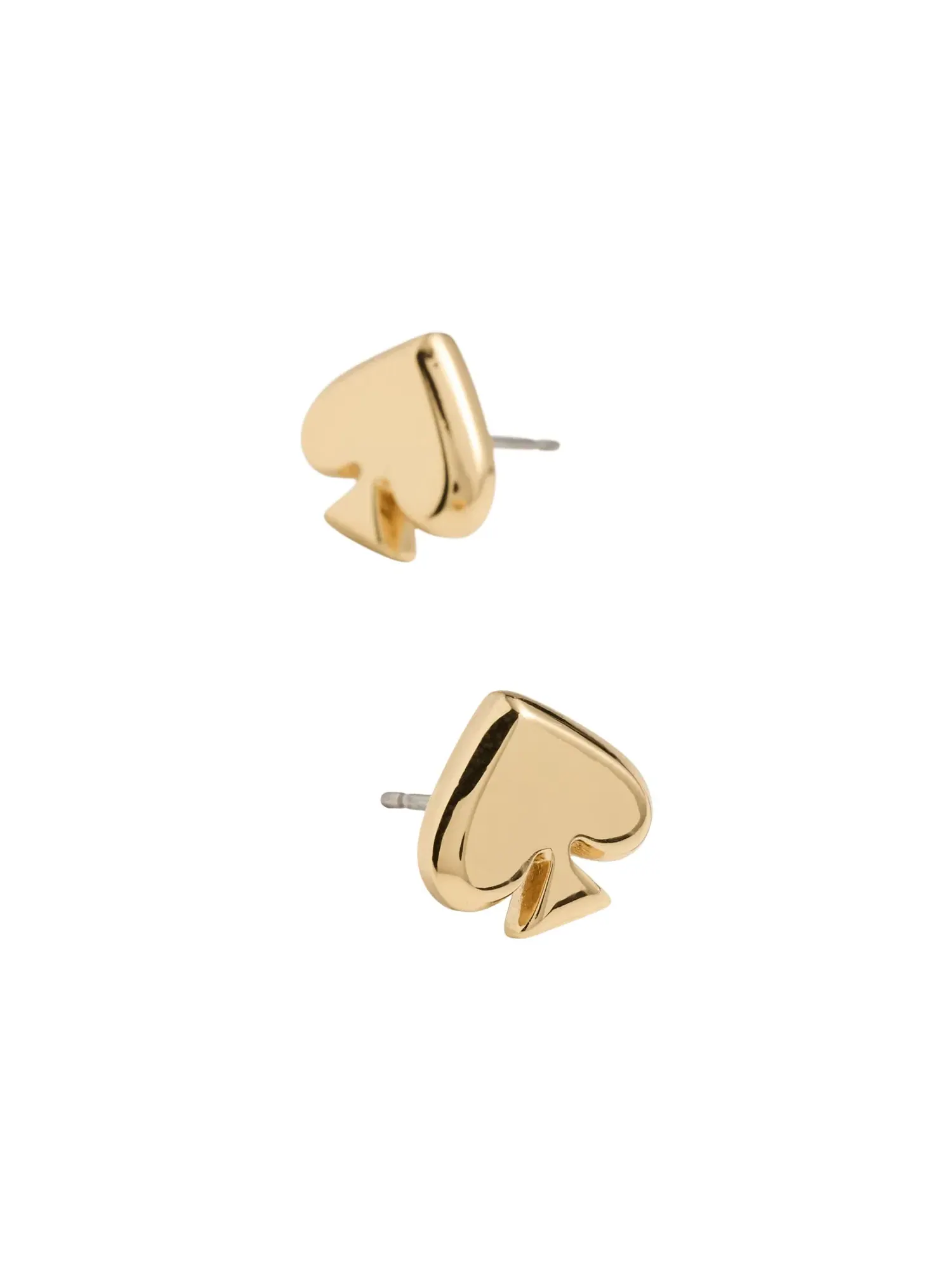 Серьги-пусеты Everyday Spade Metal Studs Kate Spade New York — изображение 3 из 3, оттенок золото