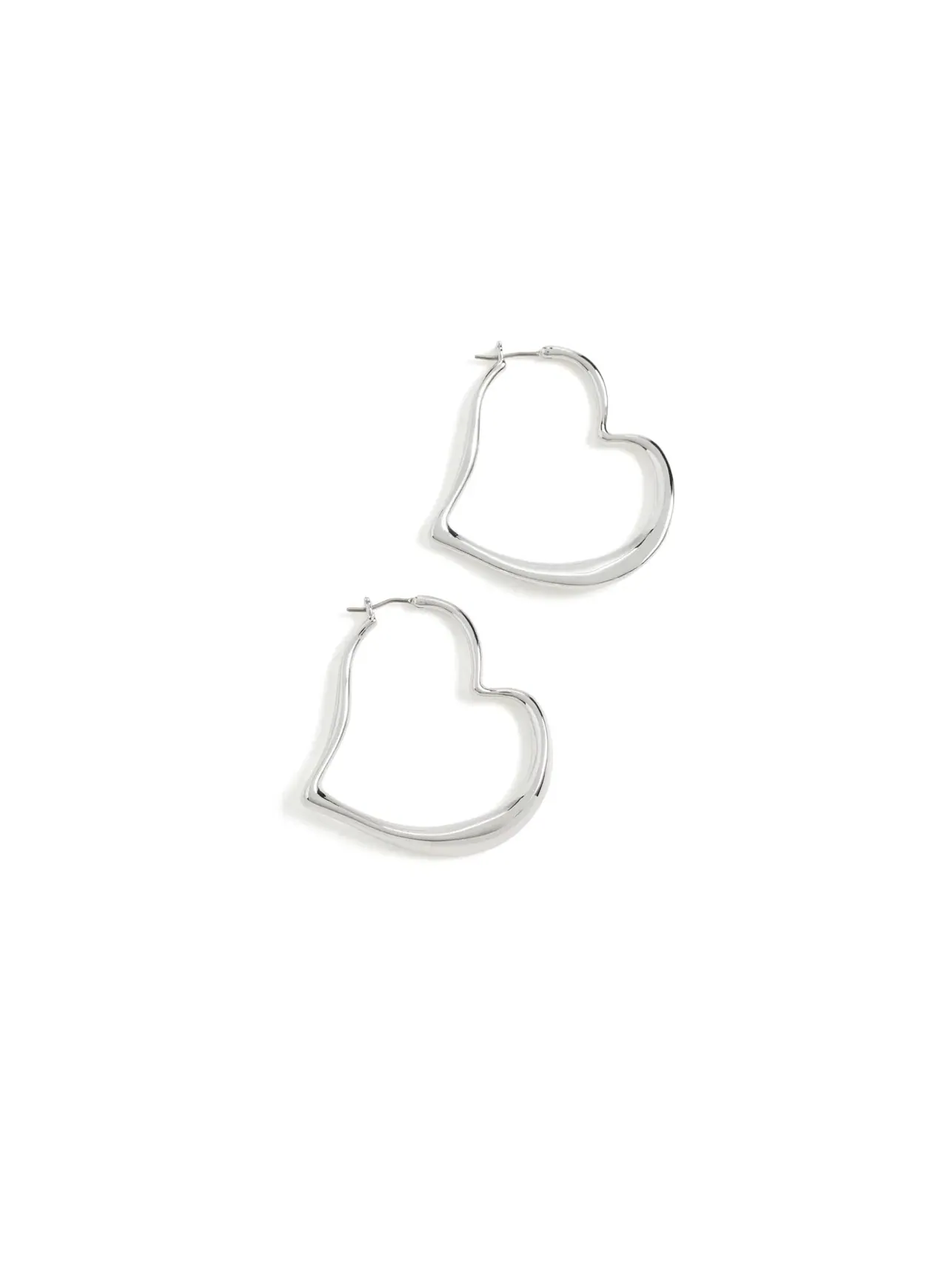 Серьги-кольца Amour Kate Spade New York — изображение 1 из 3, оттенок серебряный
