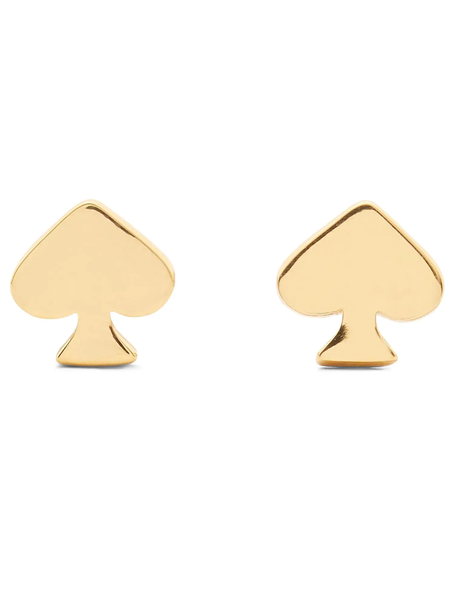 Мини-серьги-пусеты Signature Spade Mini Studs Kate Spade New York — изображение 1 из 2, оттенок золото