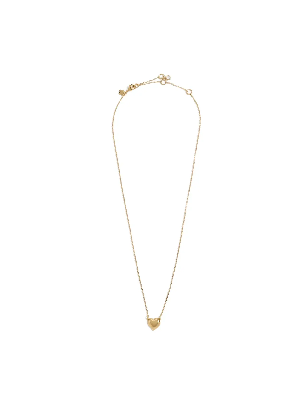 Ожерелье-подвеска Amour Pendant Kate Spade New York — изображение 3 из 4, оттенок золото