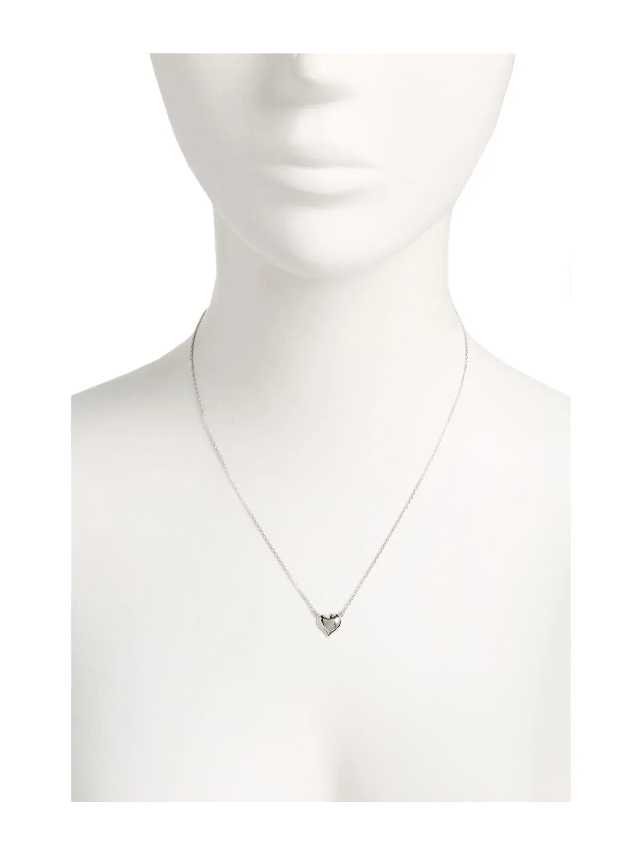 Ожерелье-подвеска Amour Pendant Kate Spade New York — изображение 2 из 4, оттенок серебряный