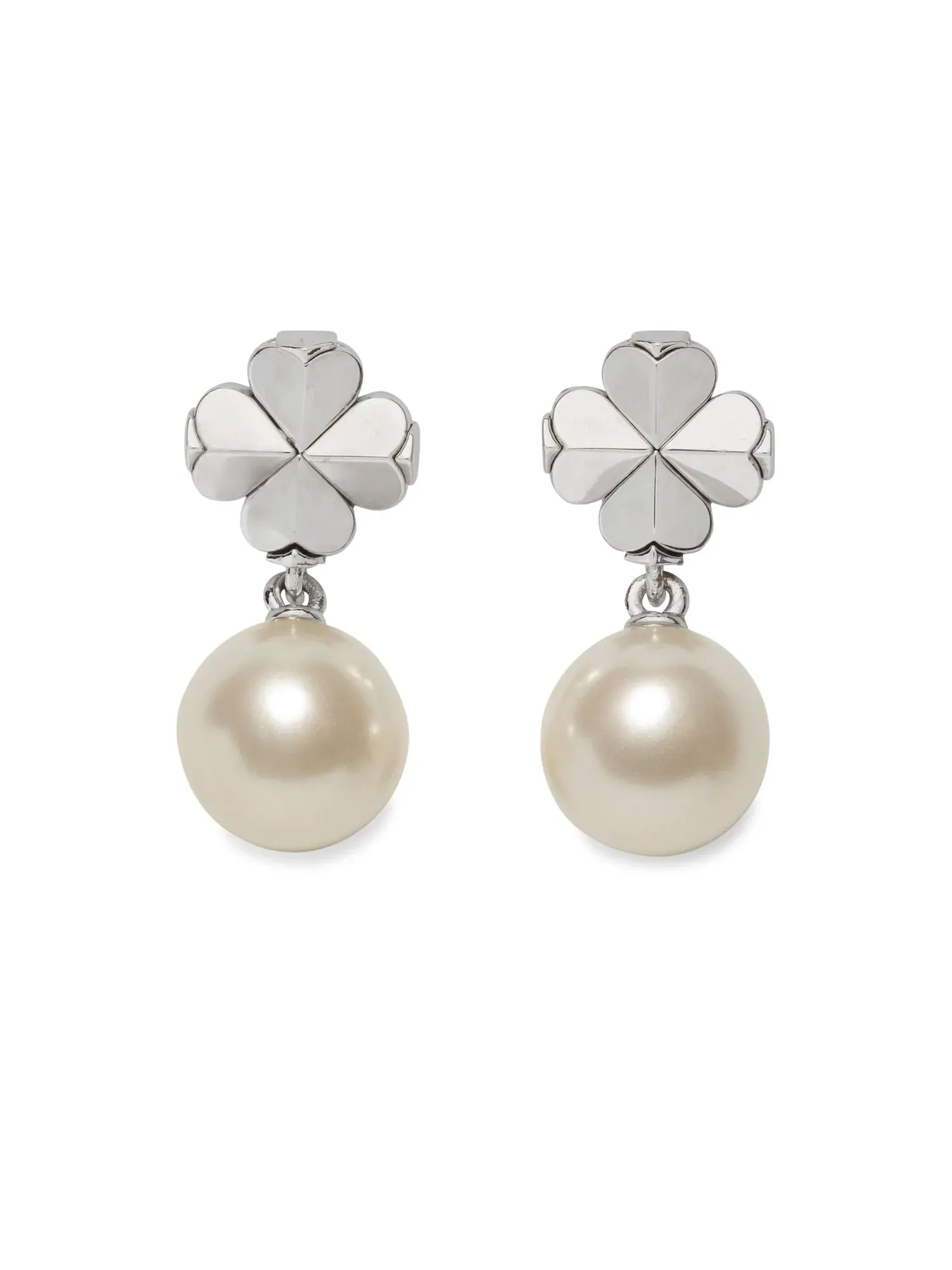 Серьги-подвески Kate Spade New York — изображение 1 из 1, оттенок белый/серебристый