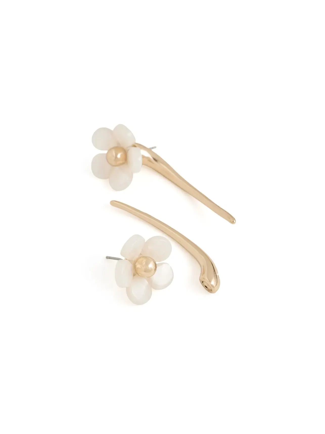 Серьги-подвески Summer Daze с цветочным рисунком Kate Spade New York — изображение 3 из 3, оттенок белый