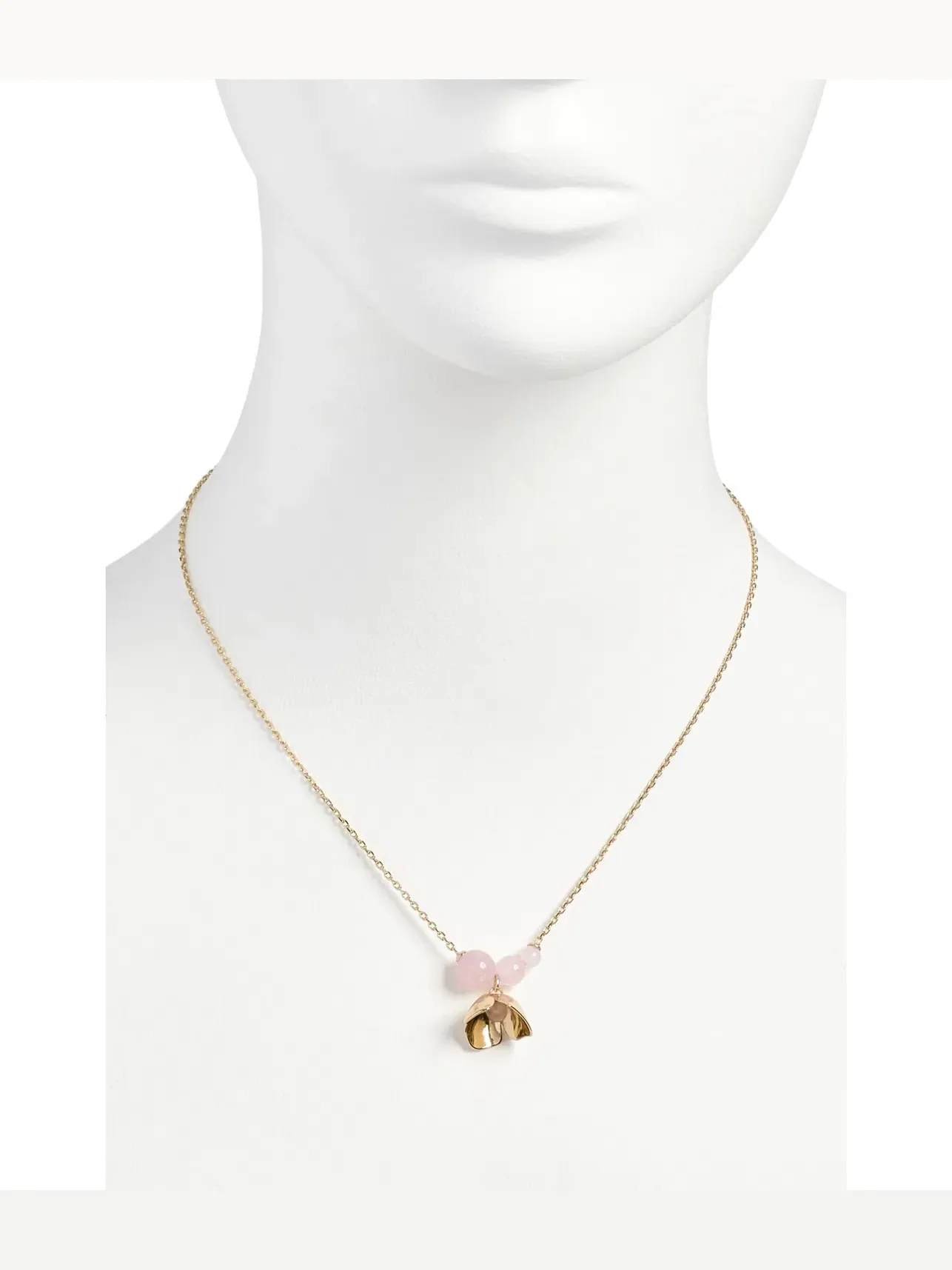 Подвеска Gilded Garden Pendant Kate Spade New York — изображение 2 из 4, оттенок пудровый розовый