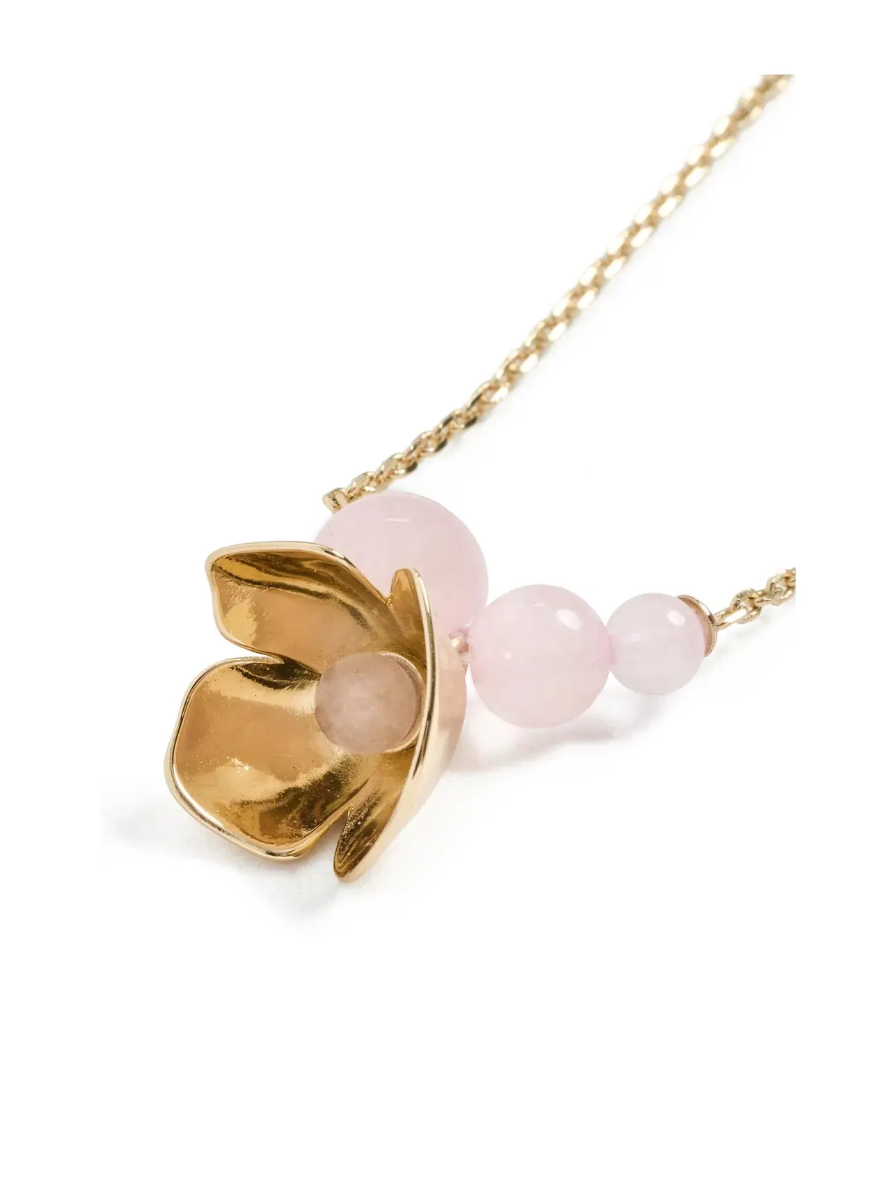 Подвеска Gilded Garden Pendant Kate Spade New York — изображение 4 из 4, оттенок пудровый розовый