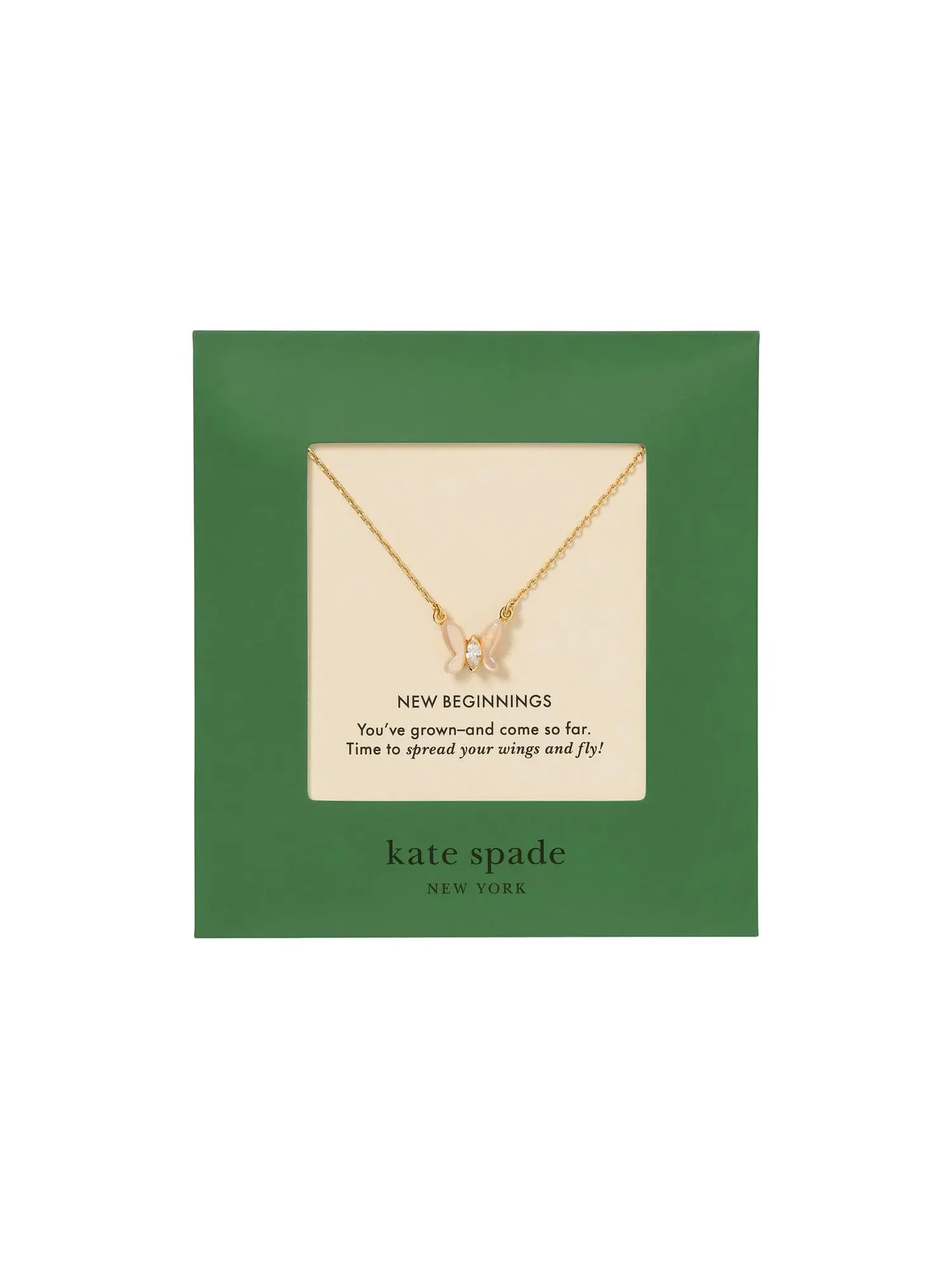 Подвеска Gifting New Beginnings Kate Spade New York — изображение 4 из 4, оттенок мульти