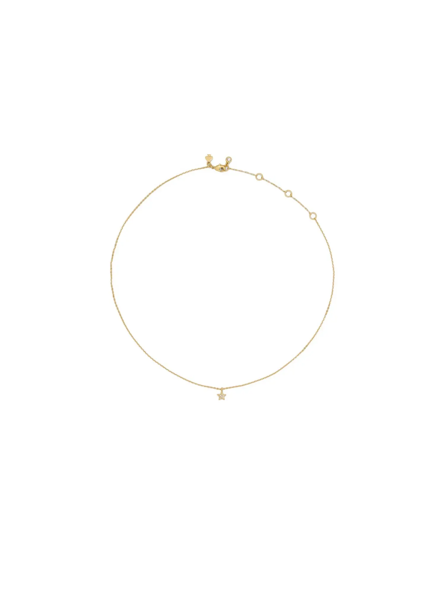 Мини-подвеска-звезда Kate Spade Earrings Pave Mini Star Pendant Kate Spade New York — изображение 2 из 2
