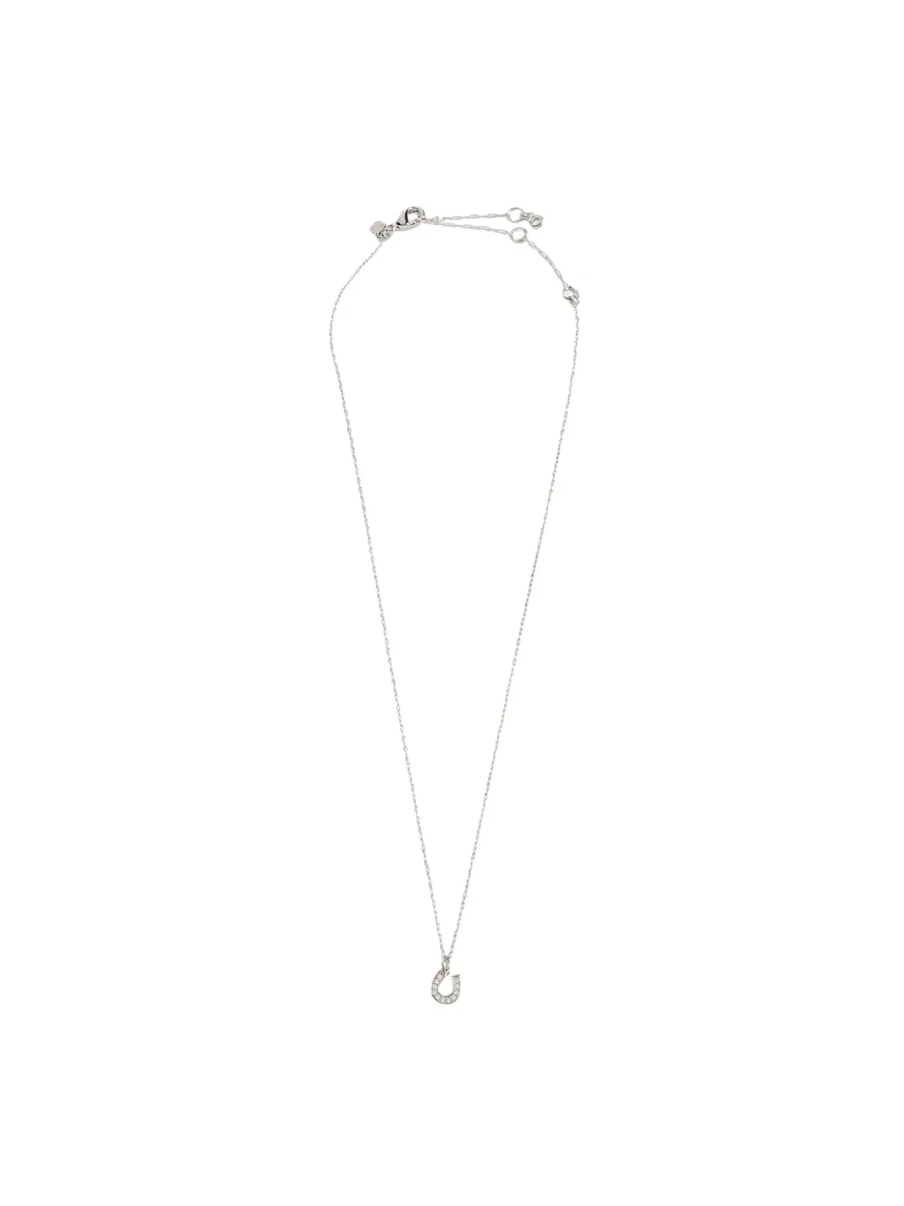 Подвеска Lucky You Pendant Kate Spade New York — изображение 3 из 5, оттенок прозрачный/серебристый