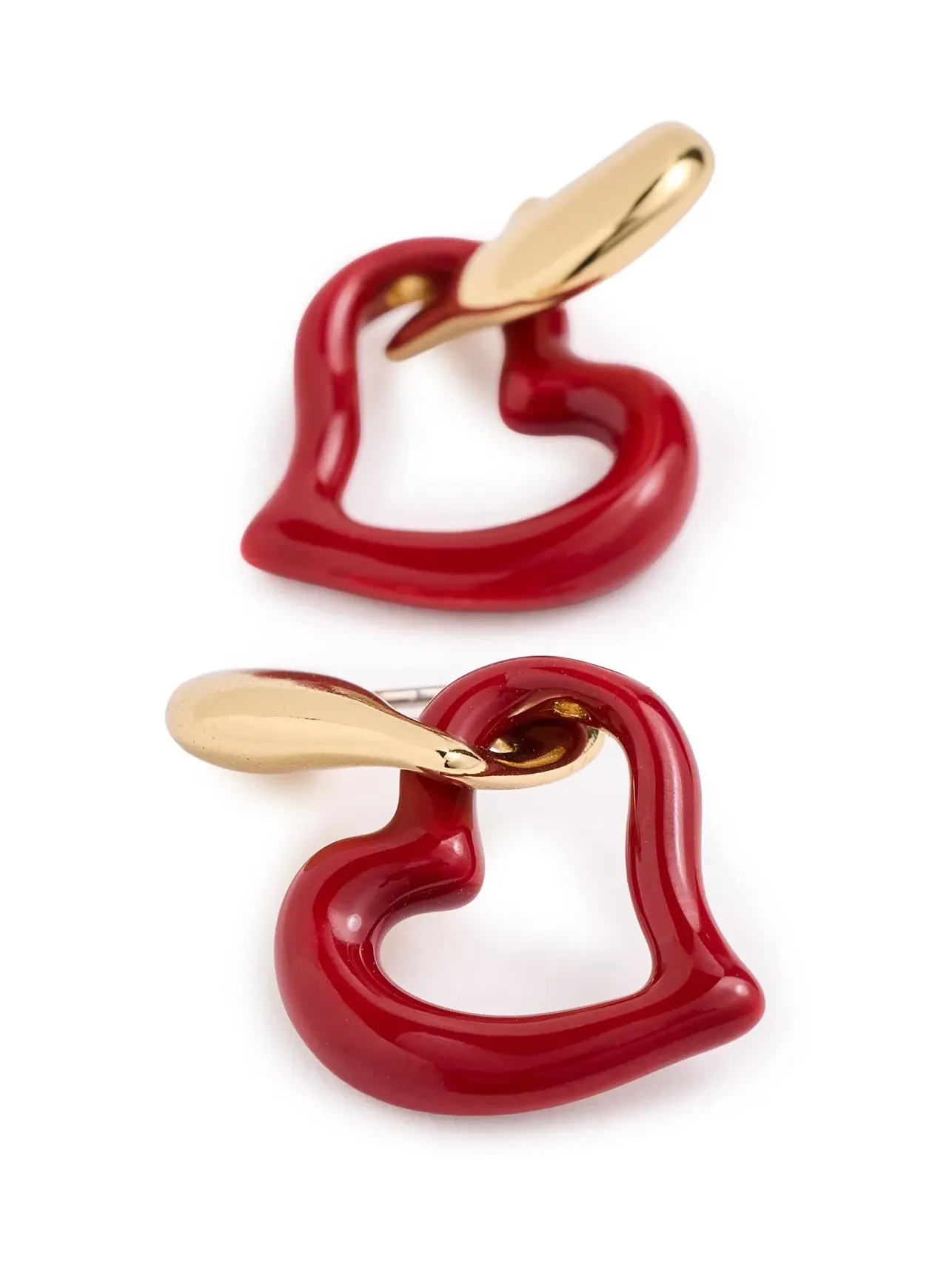 Серьги-подвески «Амур» Kate Spade New York — изображение 3 из 3, оттенок ярко-красный