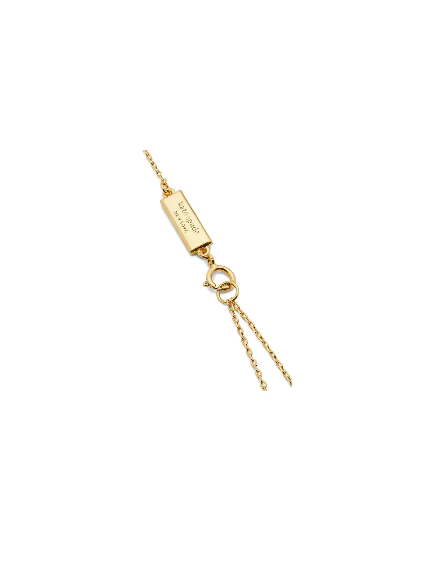 Подвеска Fine Jewerly Pave Diamond Pendant Kate Spade New York — изображение 3 из 4, оттенок золото