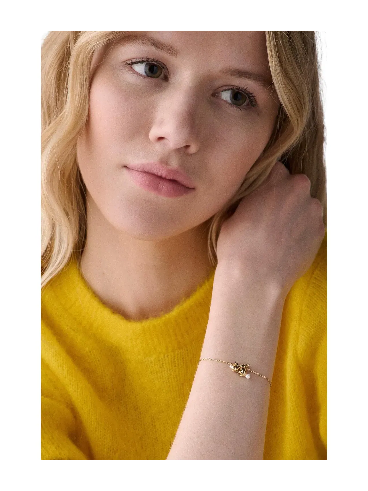 Браслет «Люблю тебя, мама, зайчик» Kate Spade New York — изображение 3 из 3, оттенок золото