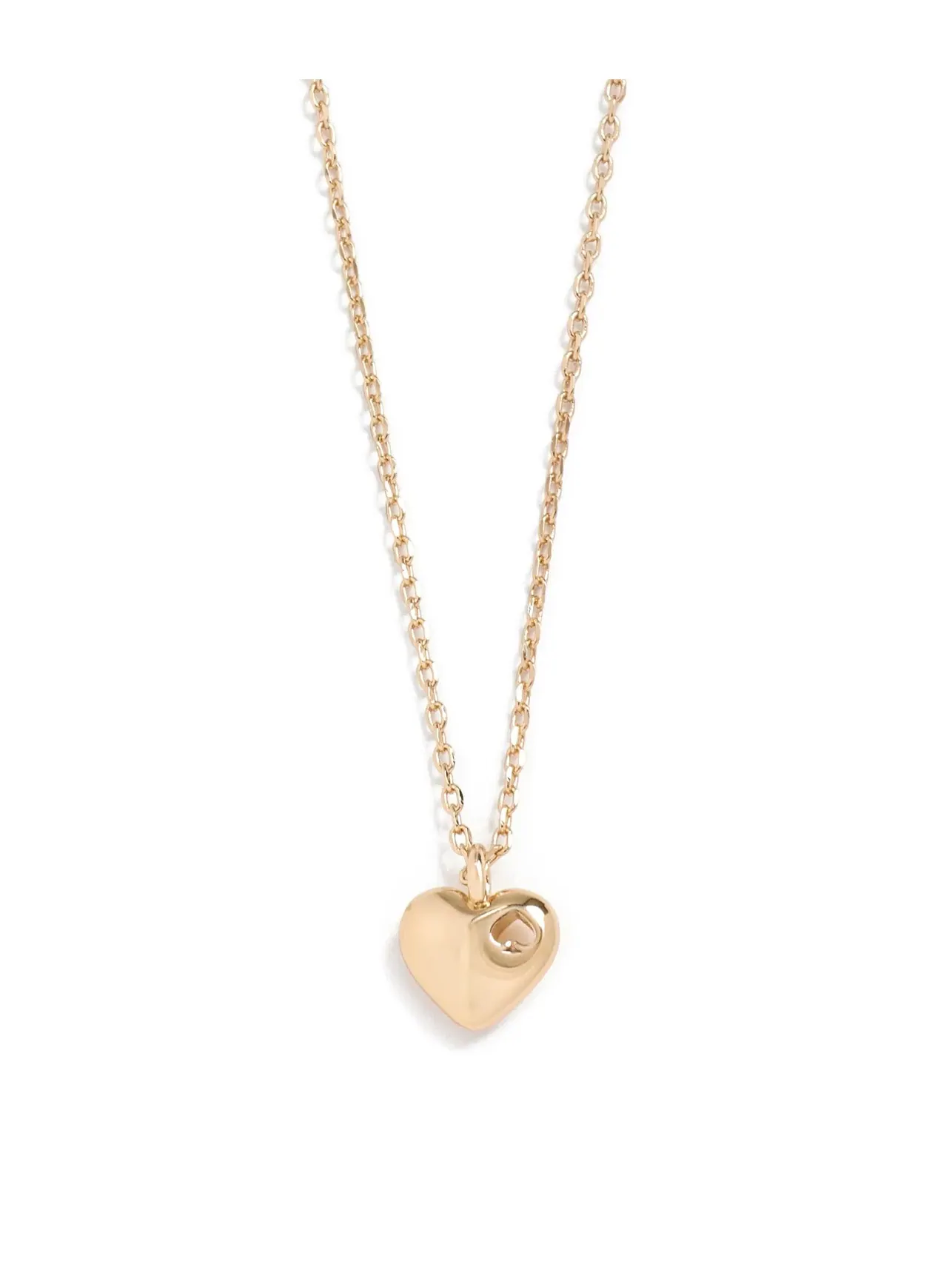 Подвеска Heart Spade Pendant Kate Spade New York — изображение 1 из 4, оттенок золото