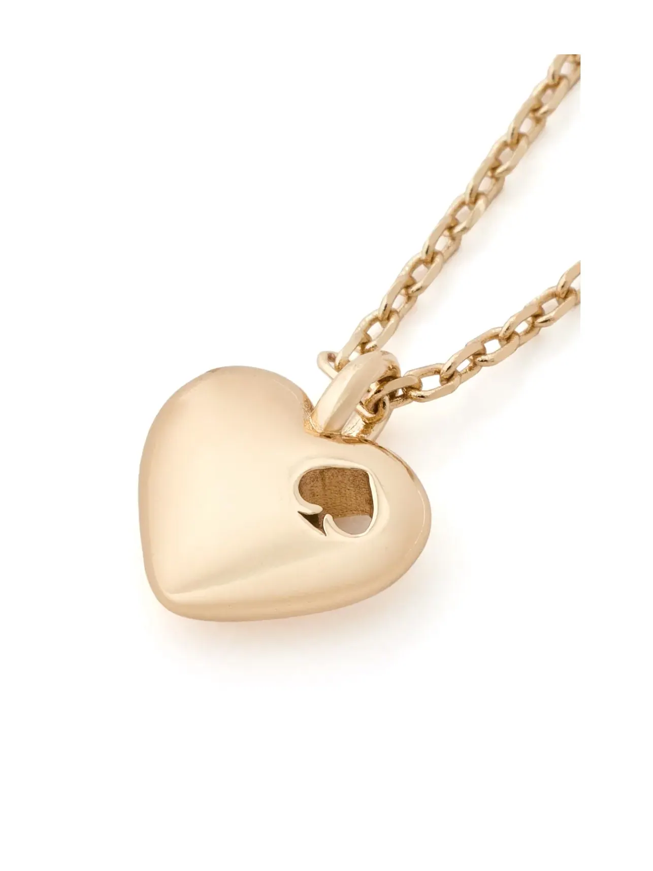 Подвеска Heart Spade Pendant Kate Spade New York — изображение 4 из 4, оттенок золото