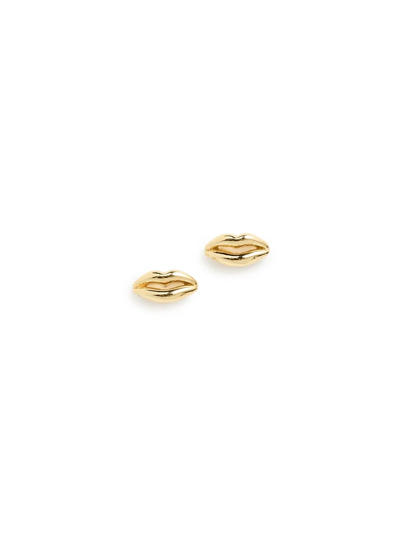 Серьги-гвоздики для губ Kate Spade New York — изображение 1 из 3, оттенок золото