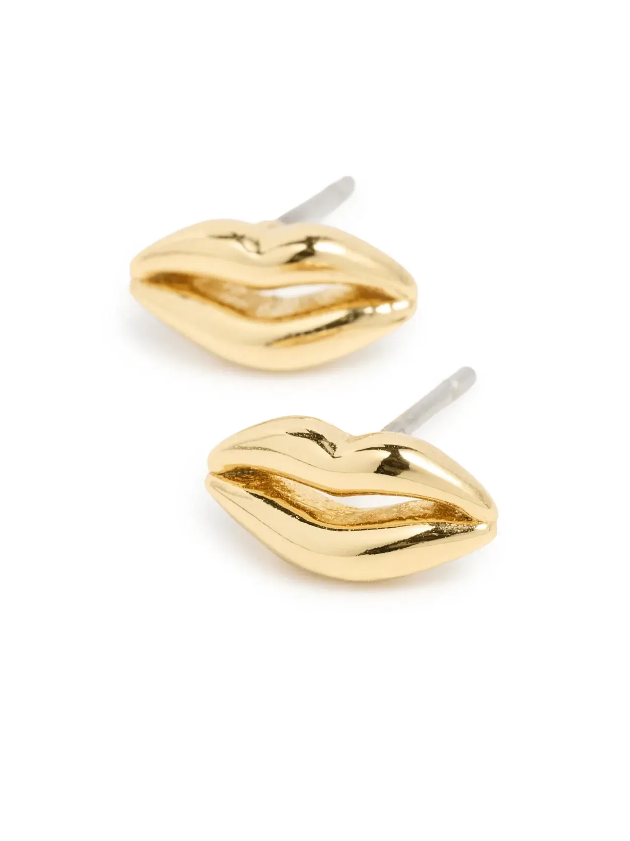 Серьги-гвоздики для губ Kate Spade New York — изображение 3 из 3, оттенок золото