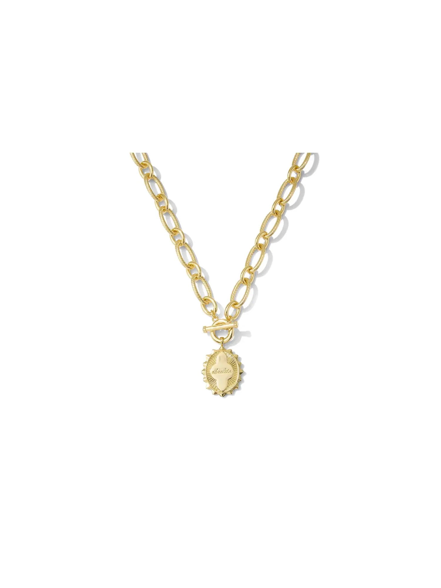 Ожерелье-цепочка Abuelita Link And Chain Necklace Kendra Scott — изображение 1 из 3, оттенок золото