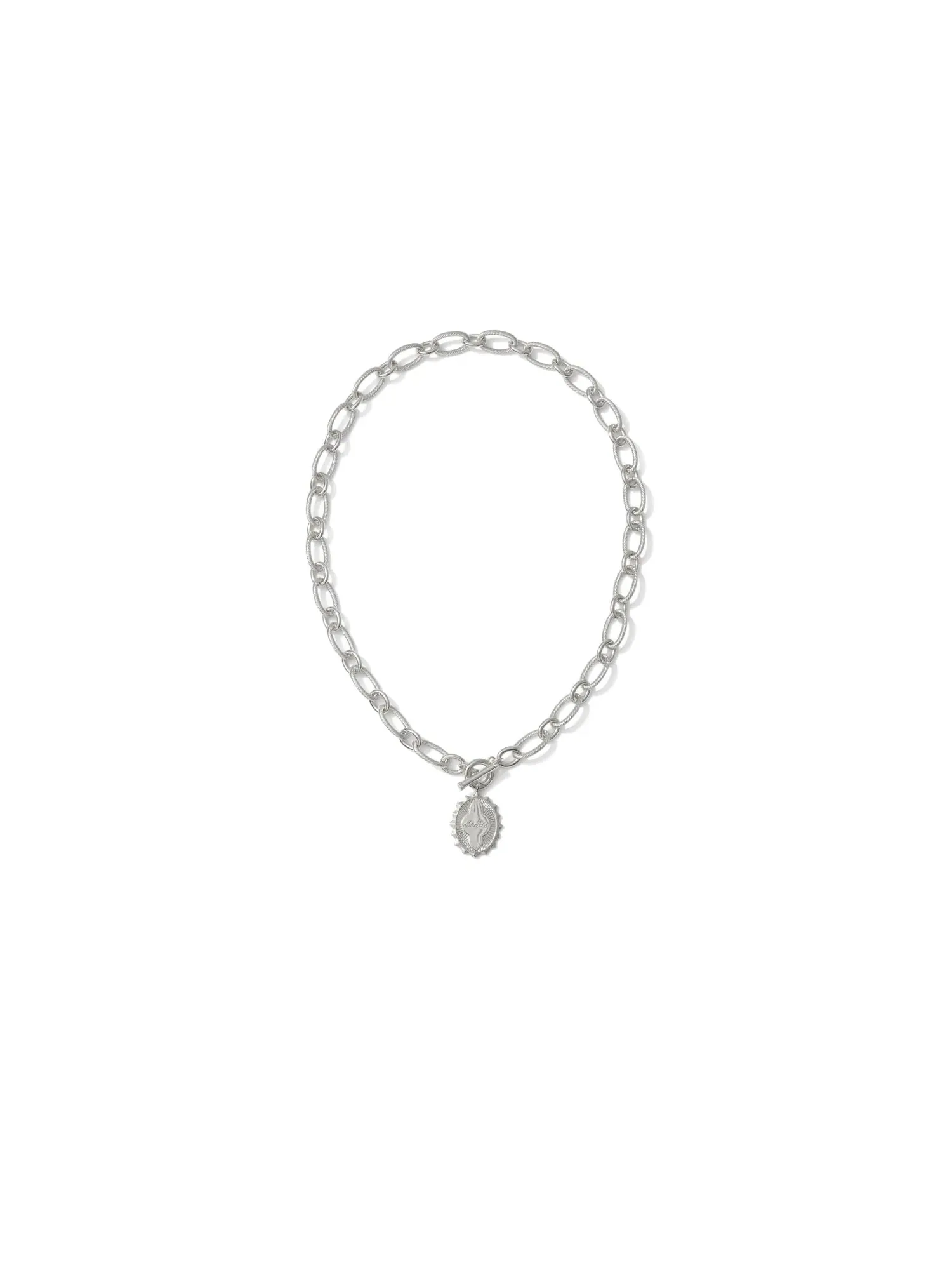 Ожерелье-цепочка Abuelita Link And Chain Necklace Kendra Scott — изображение 2 из 3, оттенок серебряный