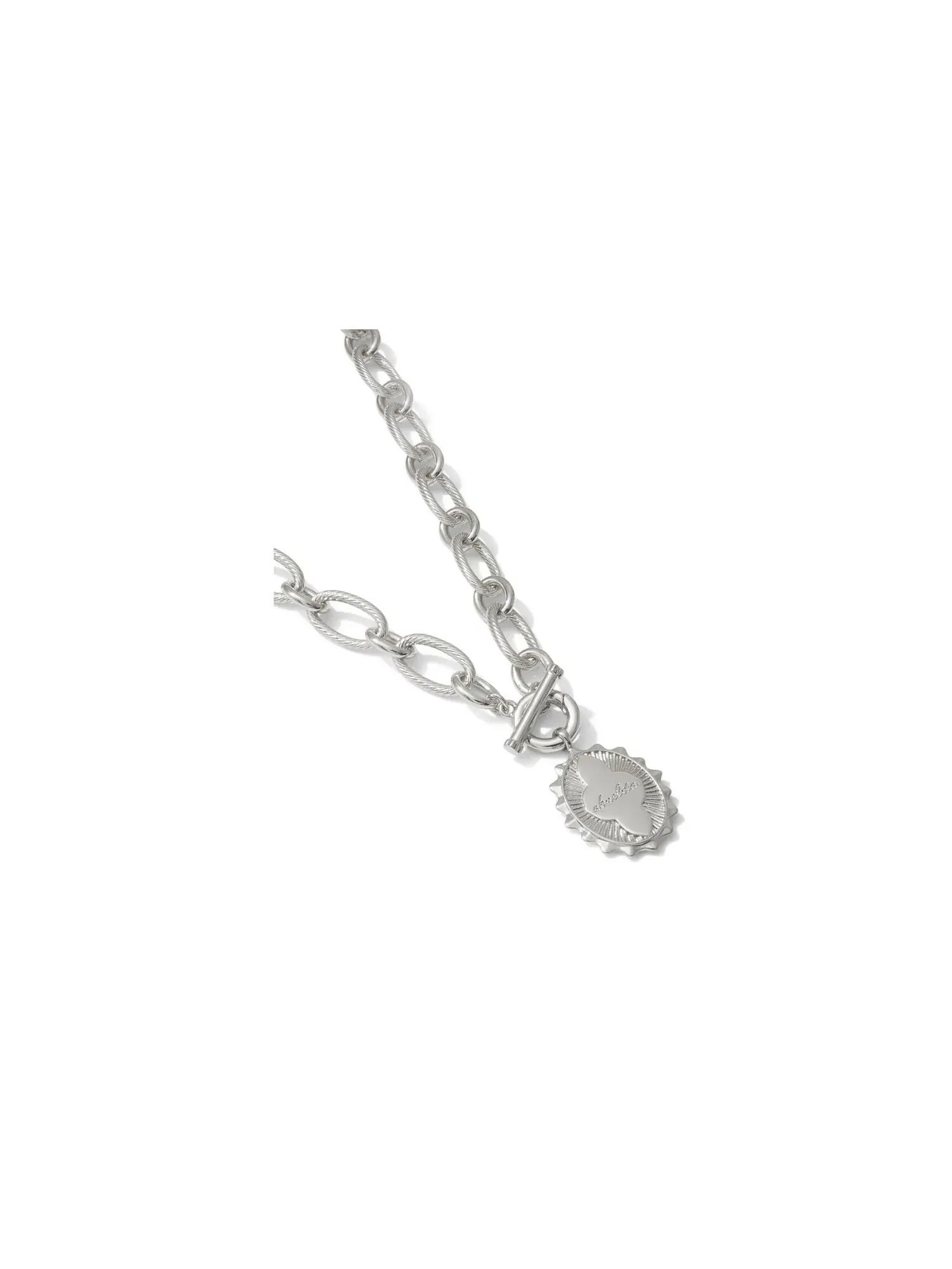 Ожерелье-цепочка Abuelita Link And Chain Necklace Kendra Scott — изображение 3 из 3, оттенок серебряный
