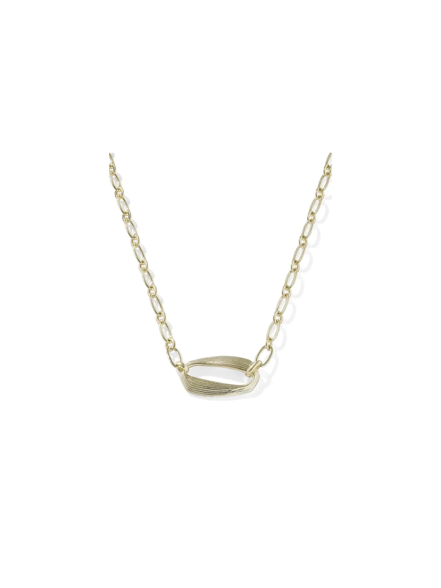 Короткое ожерелье-подвеска Kira Short Pendant Necklace Kendra Scott — изображение 1 из 3, оттенок золото