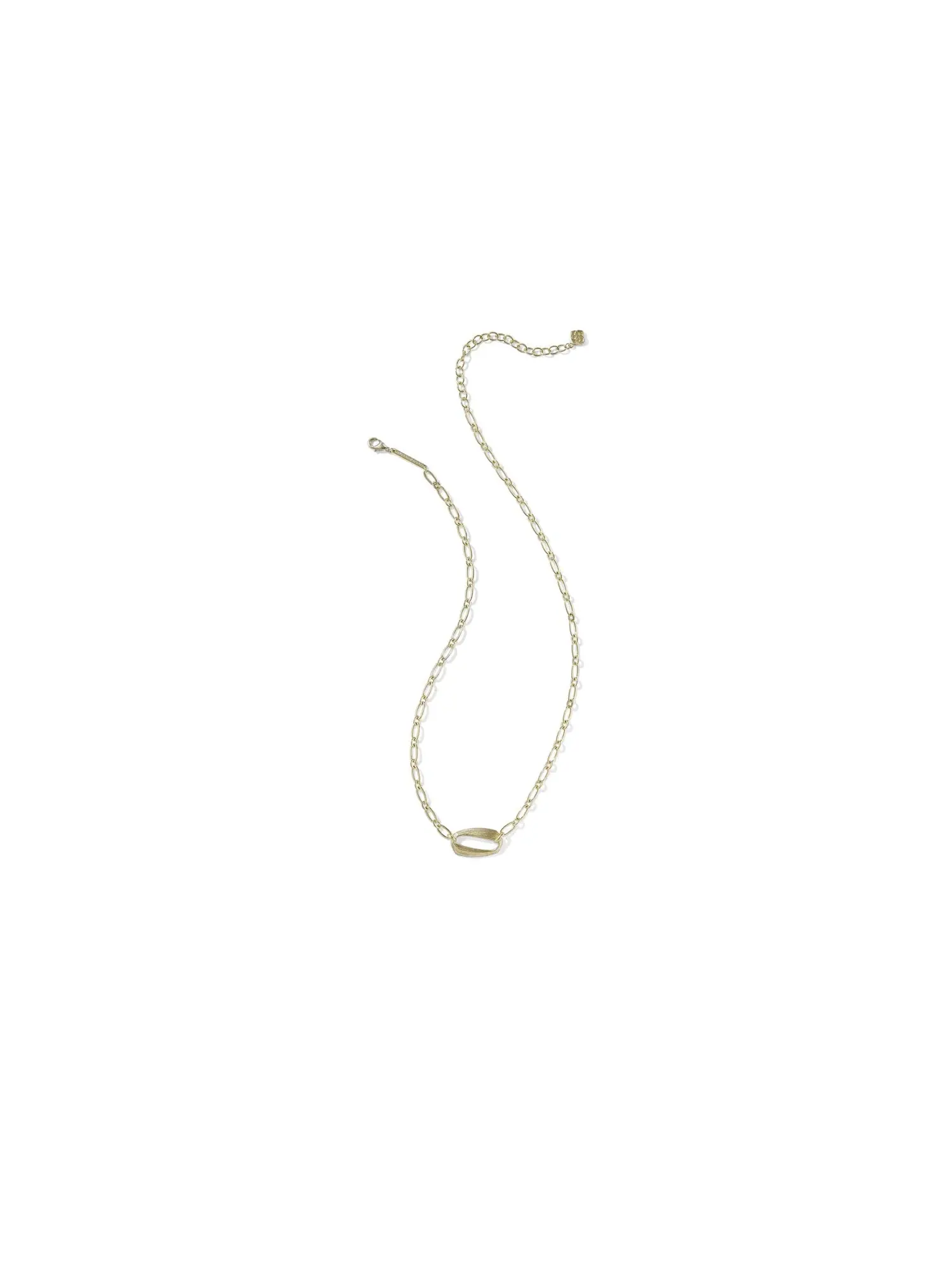 Короткое ожерелье-подвеска Kira Short Pendant Necklace Kendra Scott — изображение 3 из 3, оттенок золото