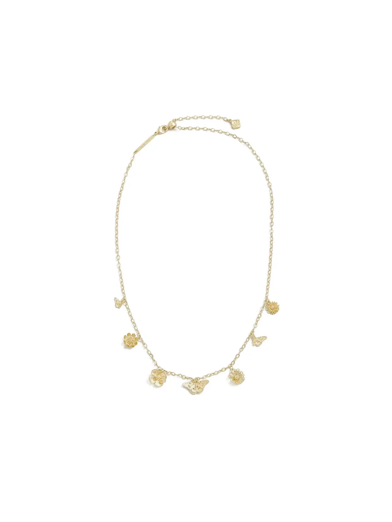 Ожерелье с шармом Cailey Charm Necklace Kendra Scott — изображение 1 из 3, оттенок золото