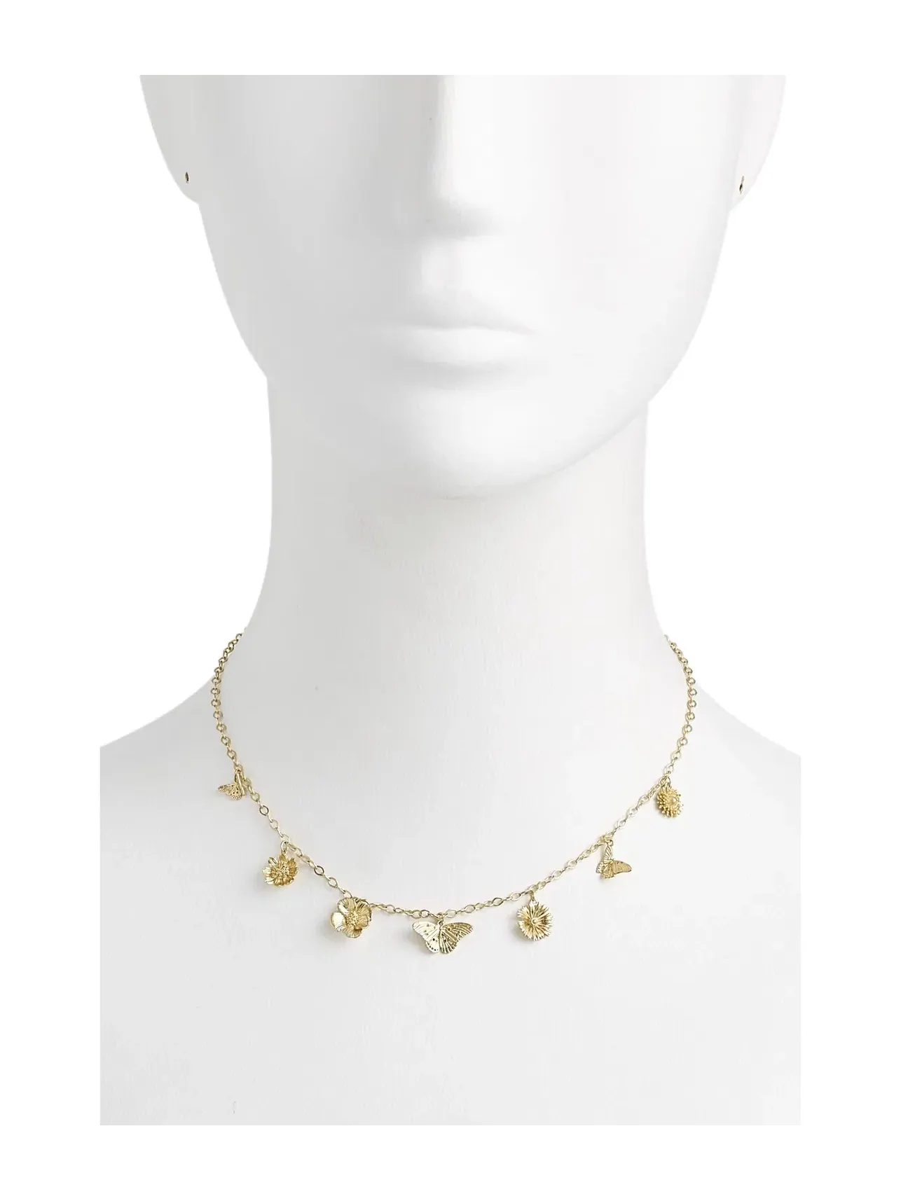 Ожерелье с шармом Cailey Charm Necklace Kendra Scott — изображение 2 из 3, оттенок золото