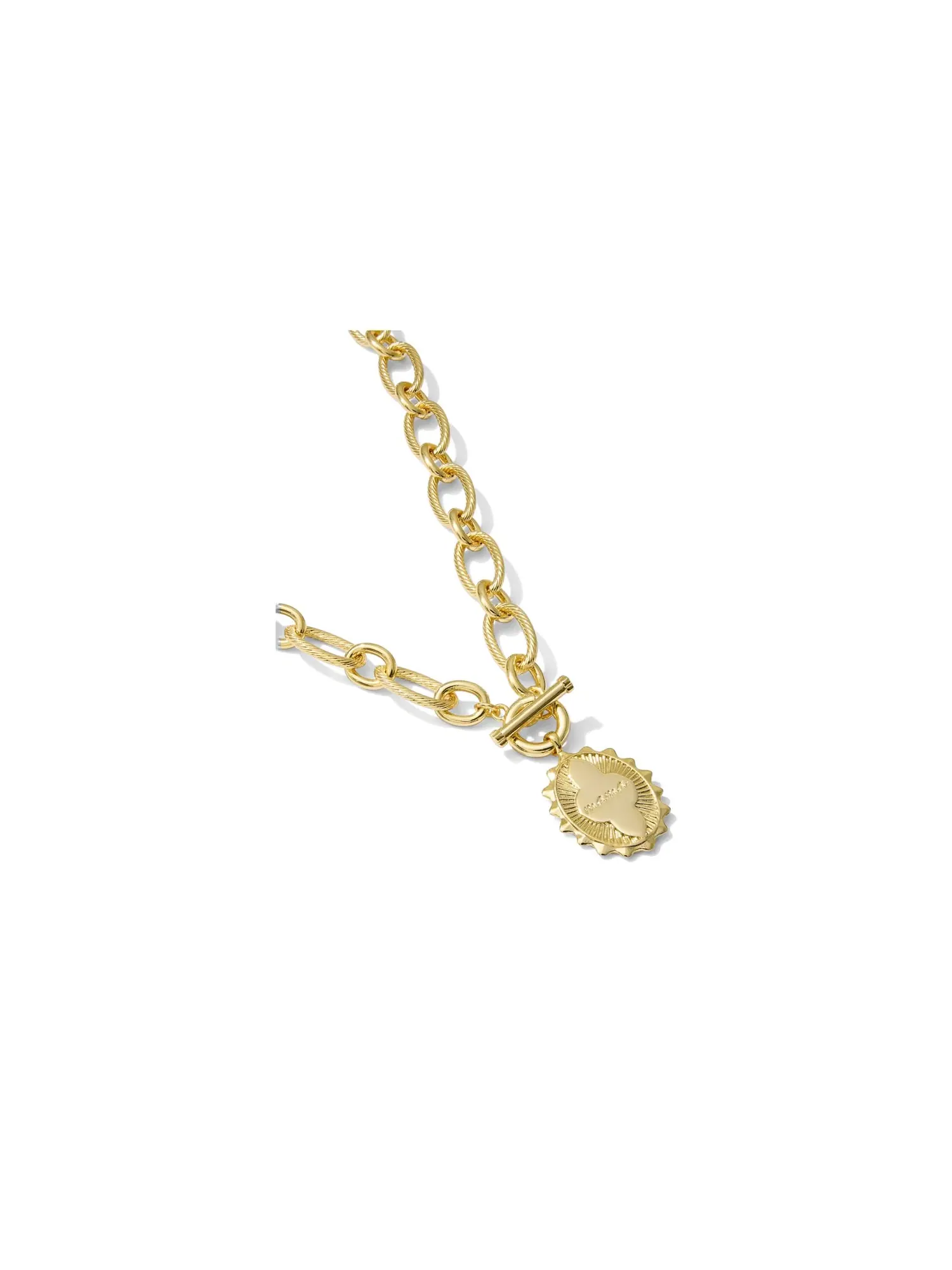 Ожерелье-цепочка Mama Link And Chain Necklace Kendra Scott — изображение 3 из 3, оттенок золото