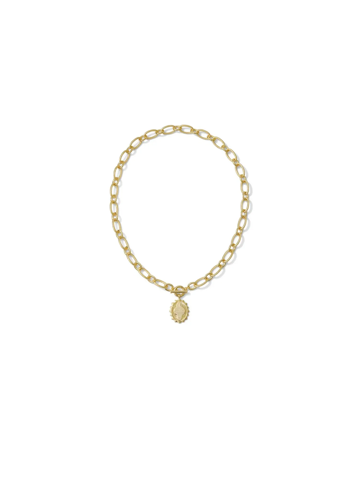 Ожерелье-цепочка Grandma Link And Chain Necklace Kendra Scott — изображение 2 из 3, оттенок золото
