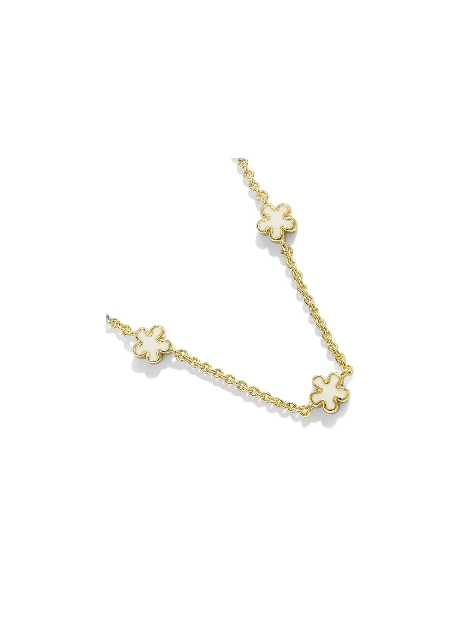 Ожерелье Jane Strand Necklace Kendra Scott — изображение 2 из 3, оттенок золотистый белый