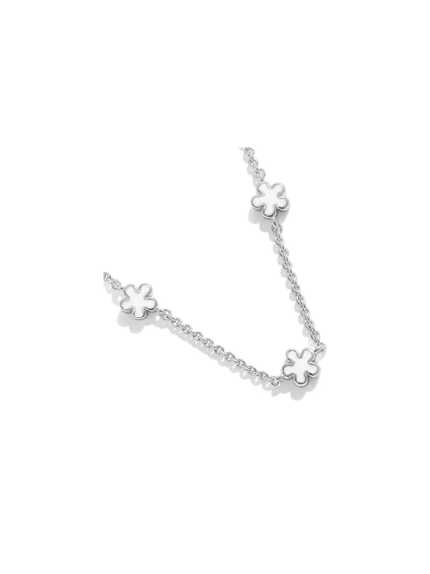 Ожерелье Jane Strand Necklace Kendra Scott — изображение 2 из 3, оттенок серебристый белый
