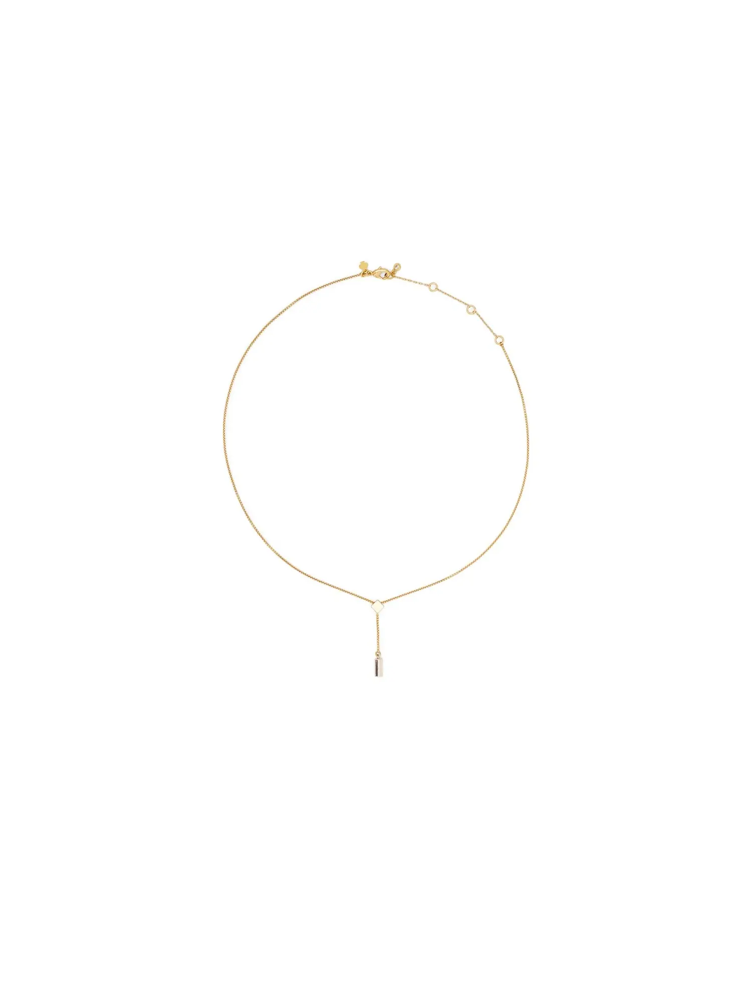 Ожерелье Geo Pop Y Necklace Kate Spade New York — изображение 2 из 2, оттенок золотистый серебристый