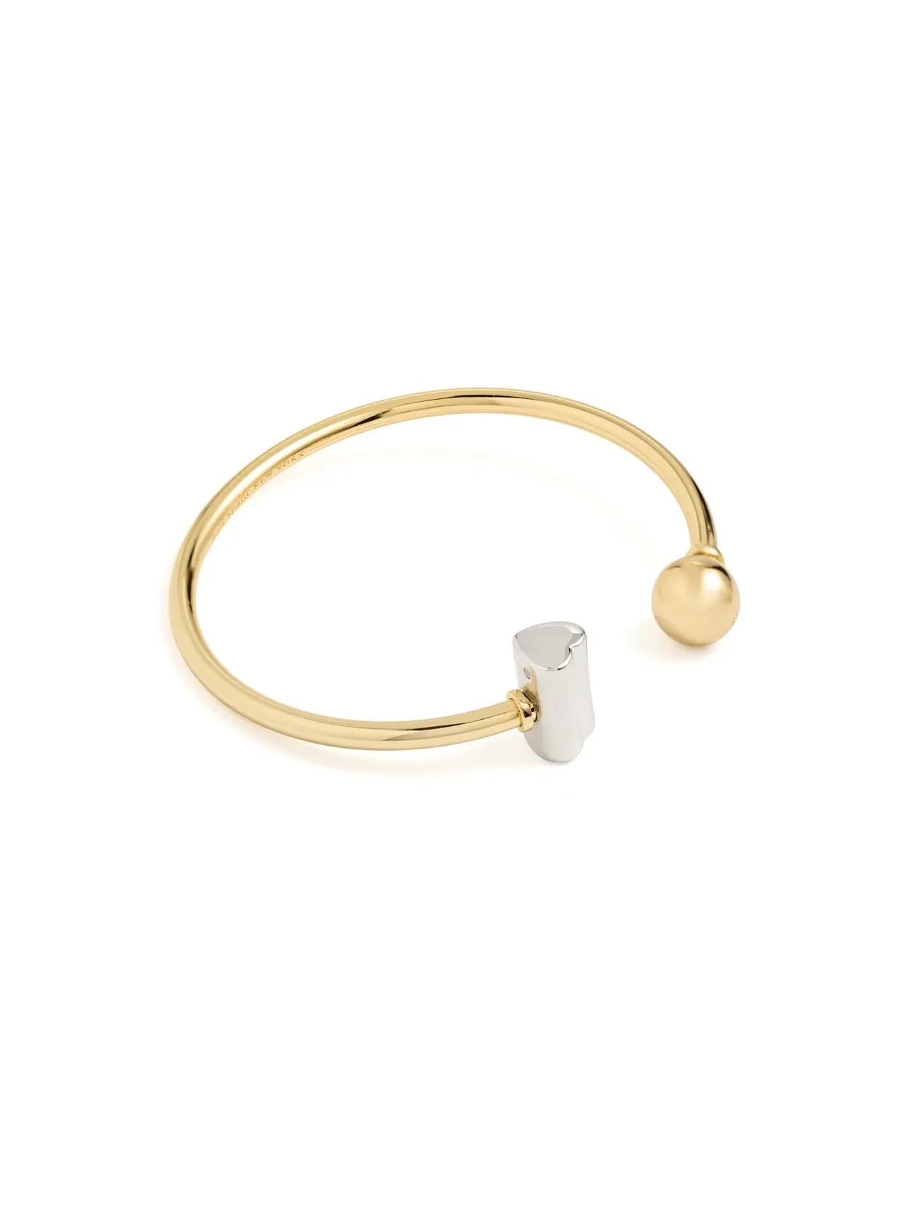 Geo Pop Flex Cuff Kate Spade New York — изображение 1 из 2, оттенок золотистый серебристый