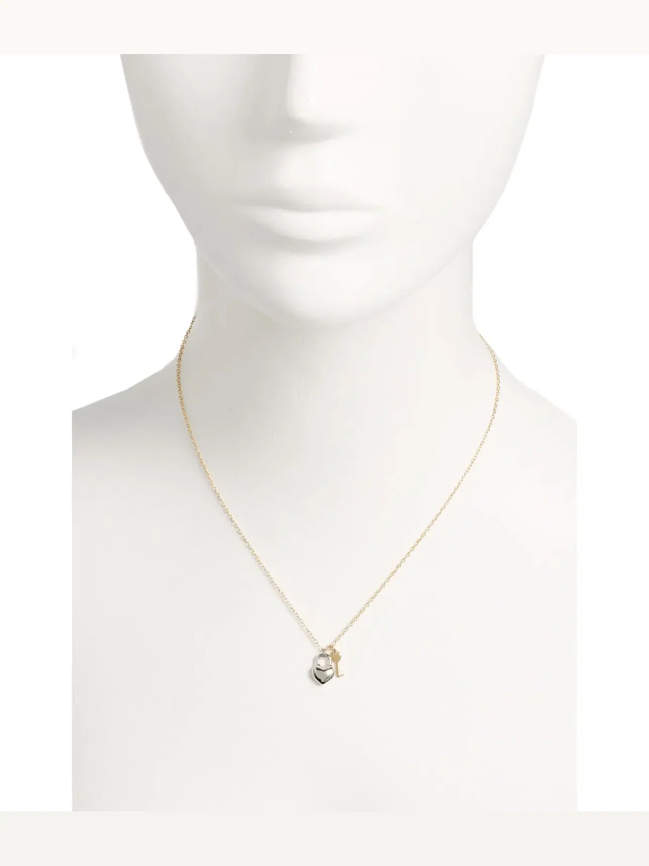 Ожерелье-подвеска Pendant Necklace Kate Spade New York — изображение 2 из 5, оттенок золотистый/серебристый