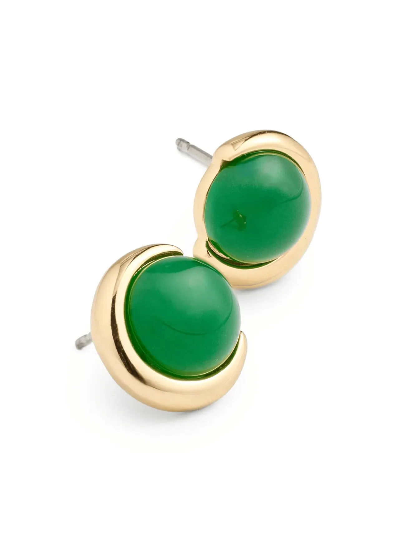 Серьги-пусеты Harmony Studs Kate Spade New York — изображение 3 из 3, оттенок зеленый