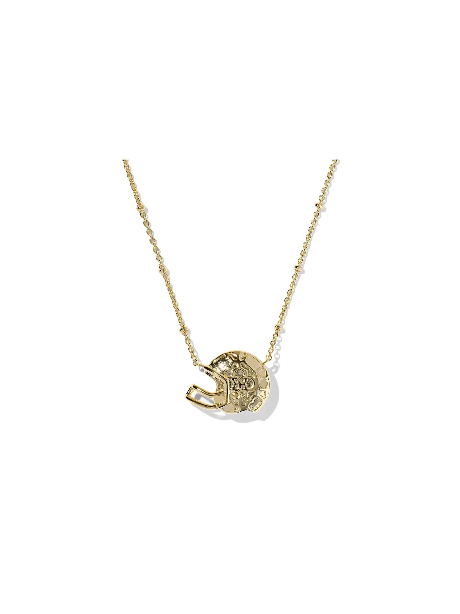 Короткое ожерелье-подвеска Football Helmet Short Pendant Necklace Kendra Scott — изображение 2 из 3
