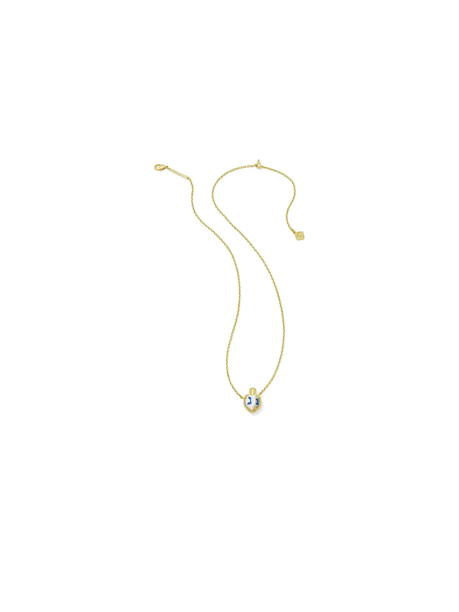 Короткое ожерелье-подвеска Dreidel Short Pendant Necklace Kendra Scott — изображение 3 из 3