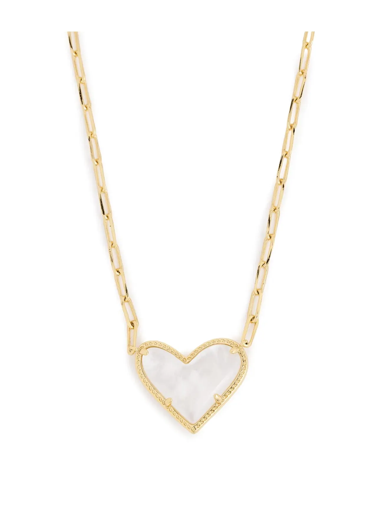 Короткое ожерелье-подвеска Ari Heart Statement Short Pendant Necklace Kendra Scott — изображение 1 из 4