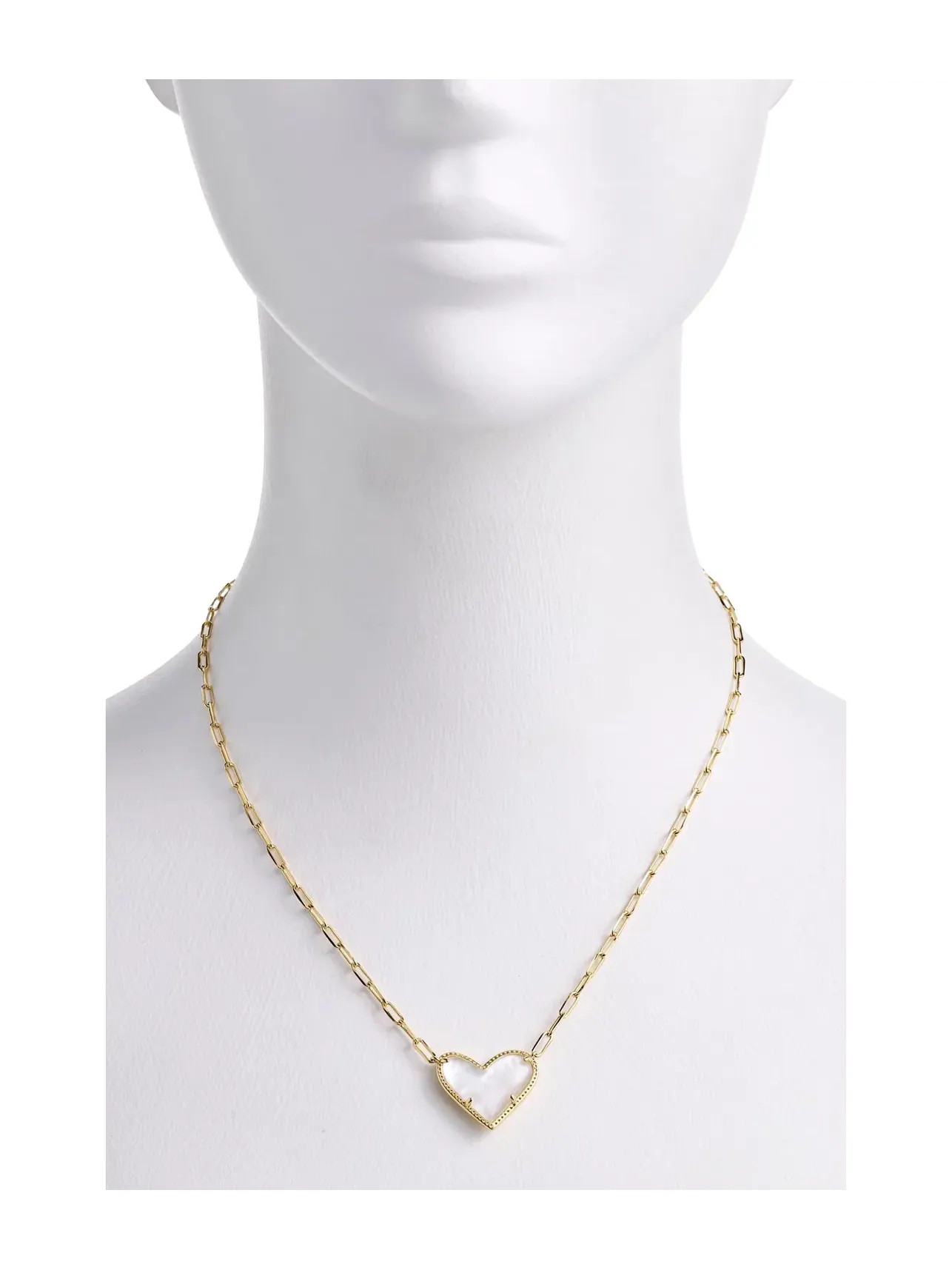 Короткое ожерелье-подвеска Ari Heart Statement Short Pendant Necklace Kendra Scott — изображение 2 из 4