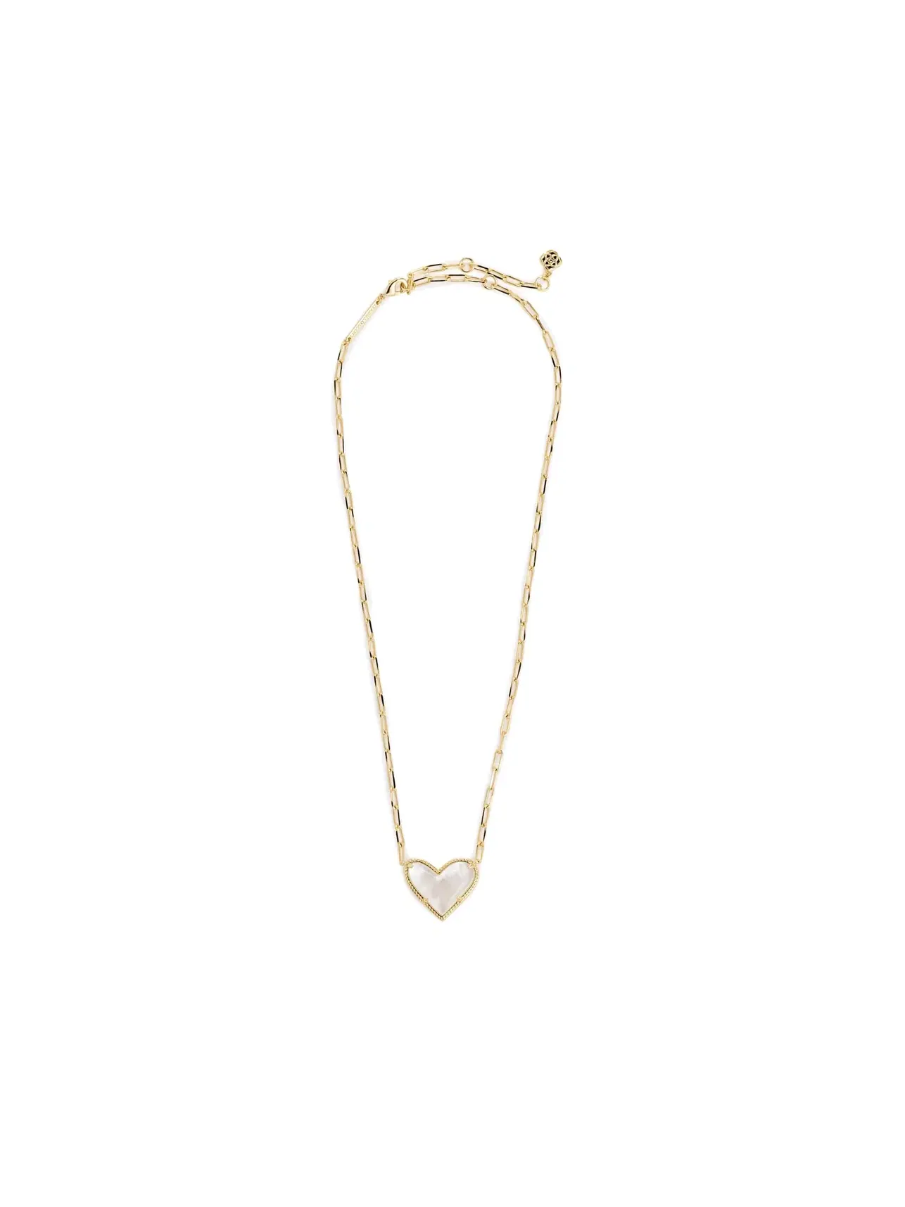 Короткое ожерелье-подвеска Ari Heart Statement Short Pendant Necklace Kendra Scott — изображение 3 из 4