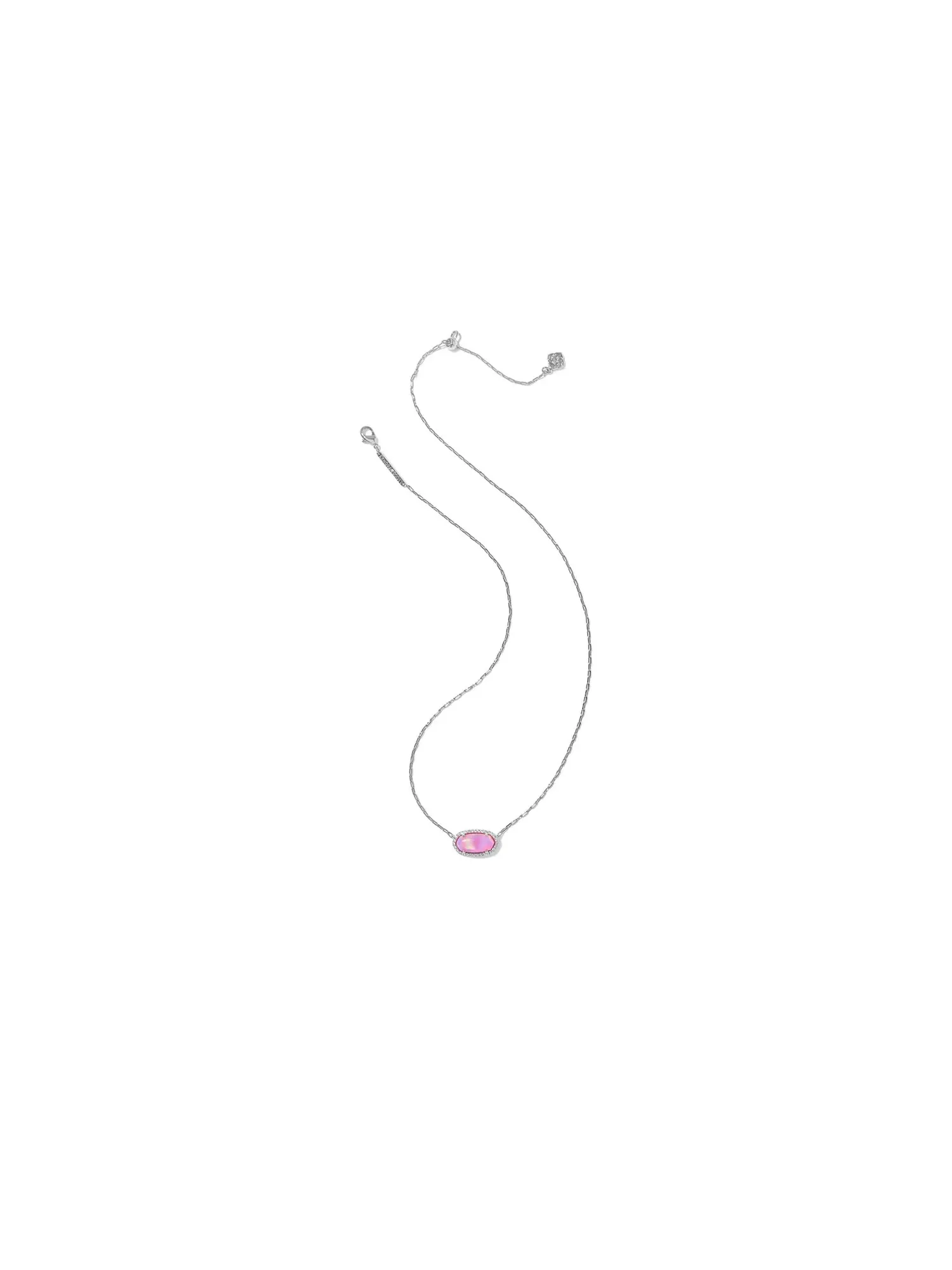 Короткое ожерелье-подвеска Elisa Pave Frame Short Pendant Necklace Kendra Scott — изображение 2 из 2